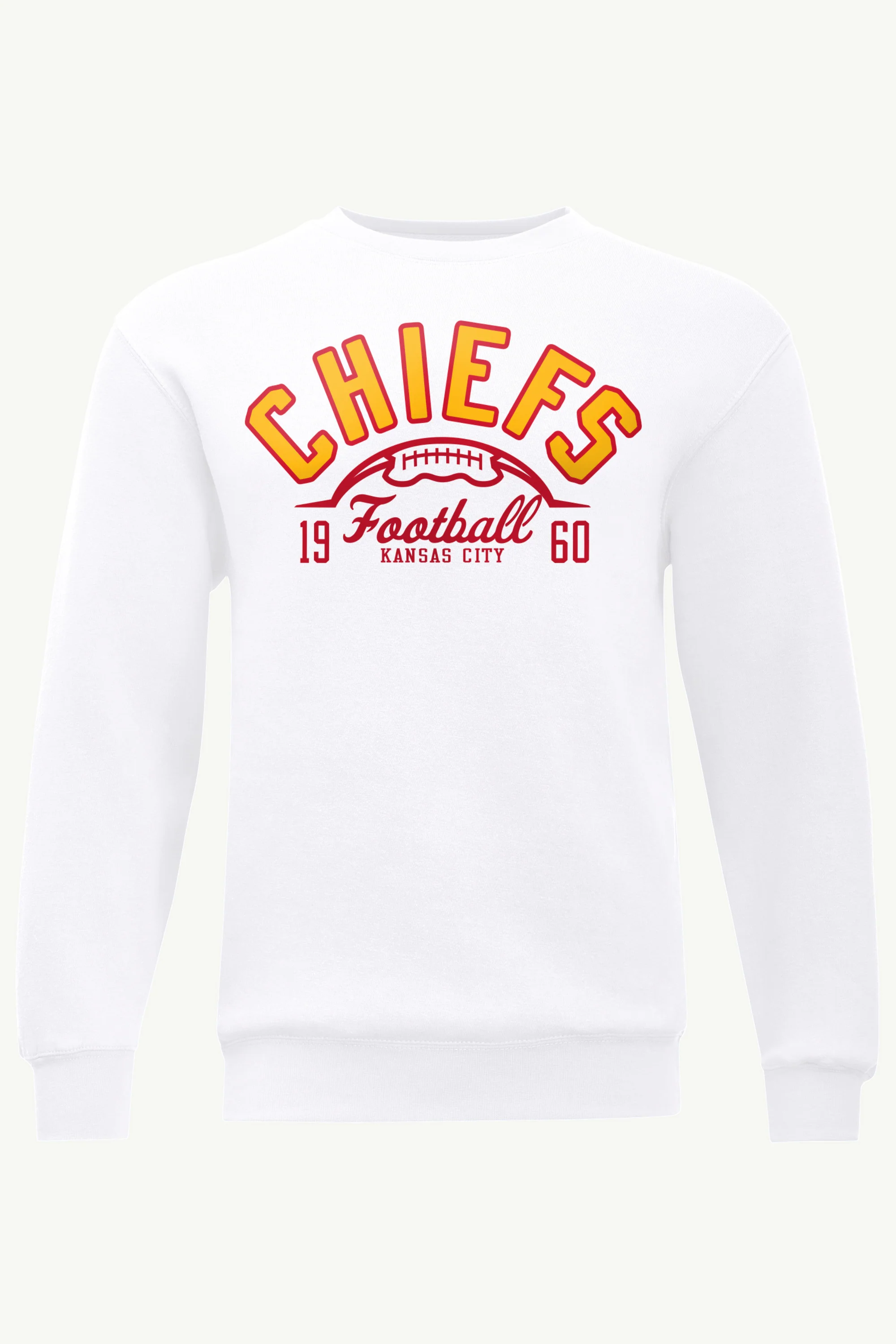 MENS KANSAS CITY CHIEFS HALF BALL SWEATSHIRT
