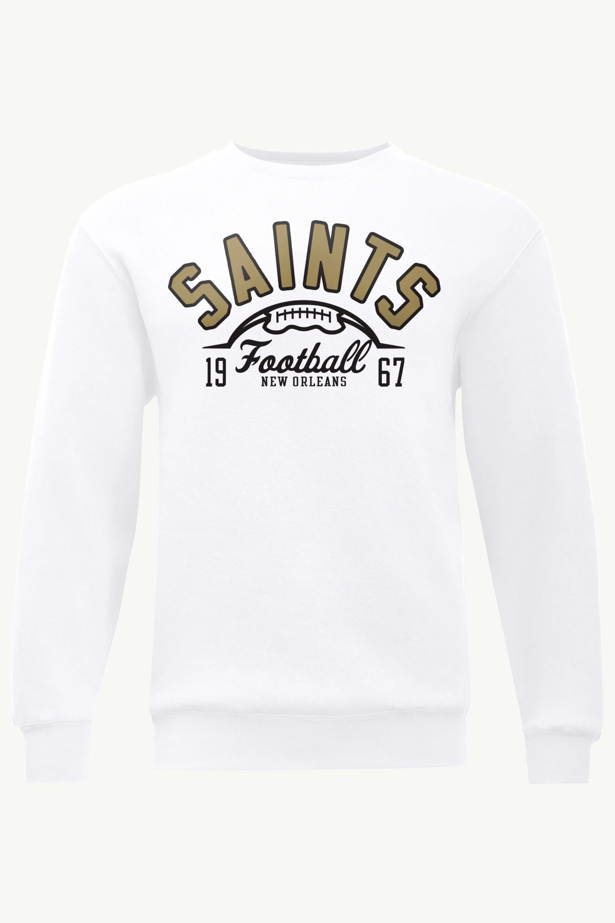 MENS NEW ORLEANS SAINTS HALF BALL SWEATSHIRT