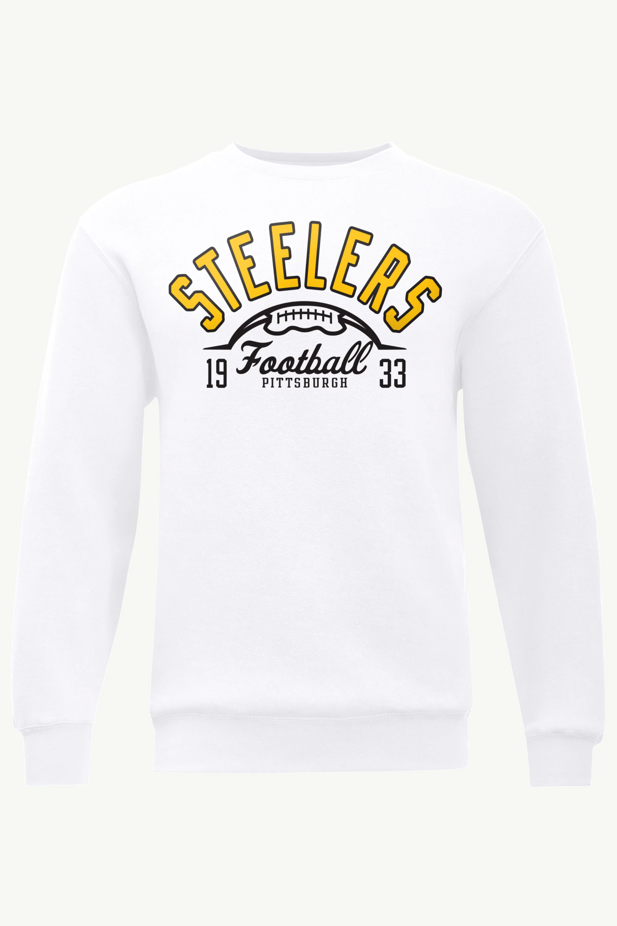 MENS PITTSBURGH STEELERS HALF BALL SWEATSHIRT