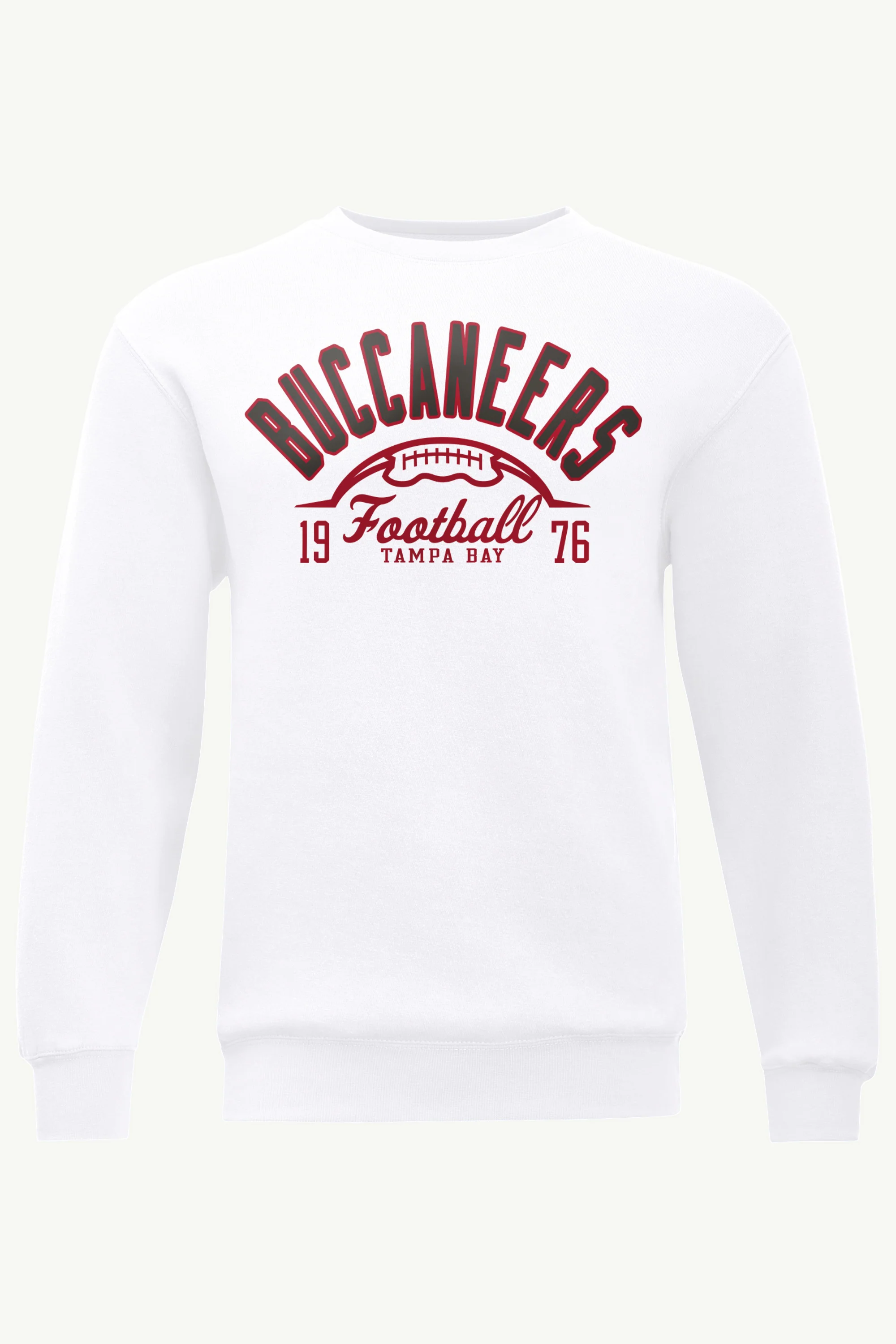 MENS TAMPA BAY BUCCANEERS HALF BALL SWEATSHIRT