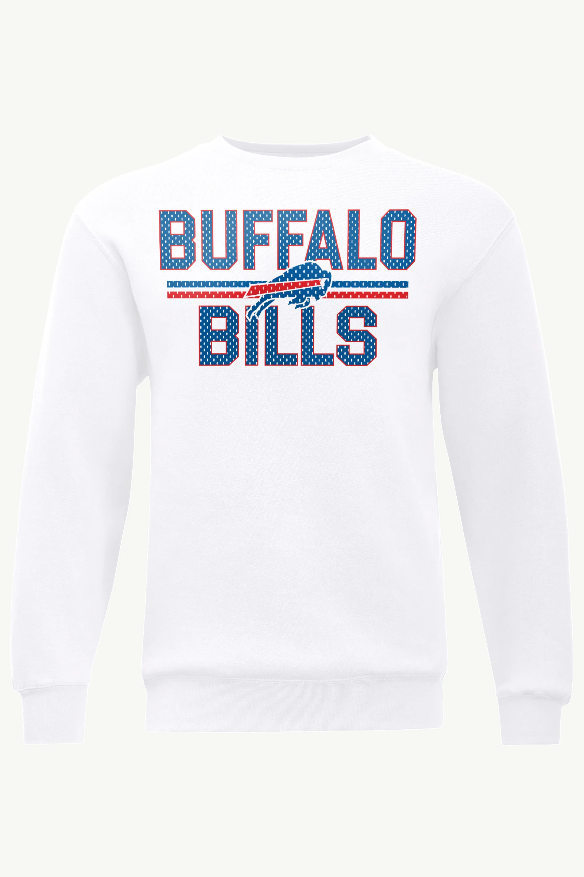 MENS BUFFALO BILLS MESH LOOK SWEATSHIRT