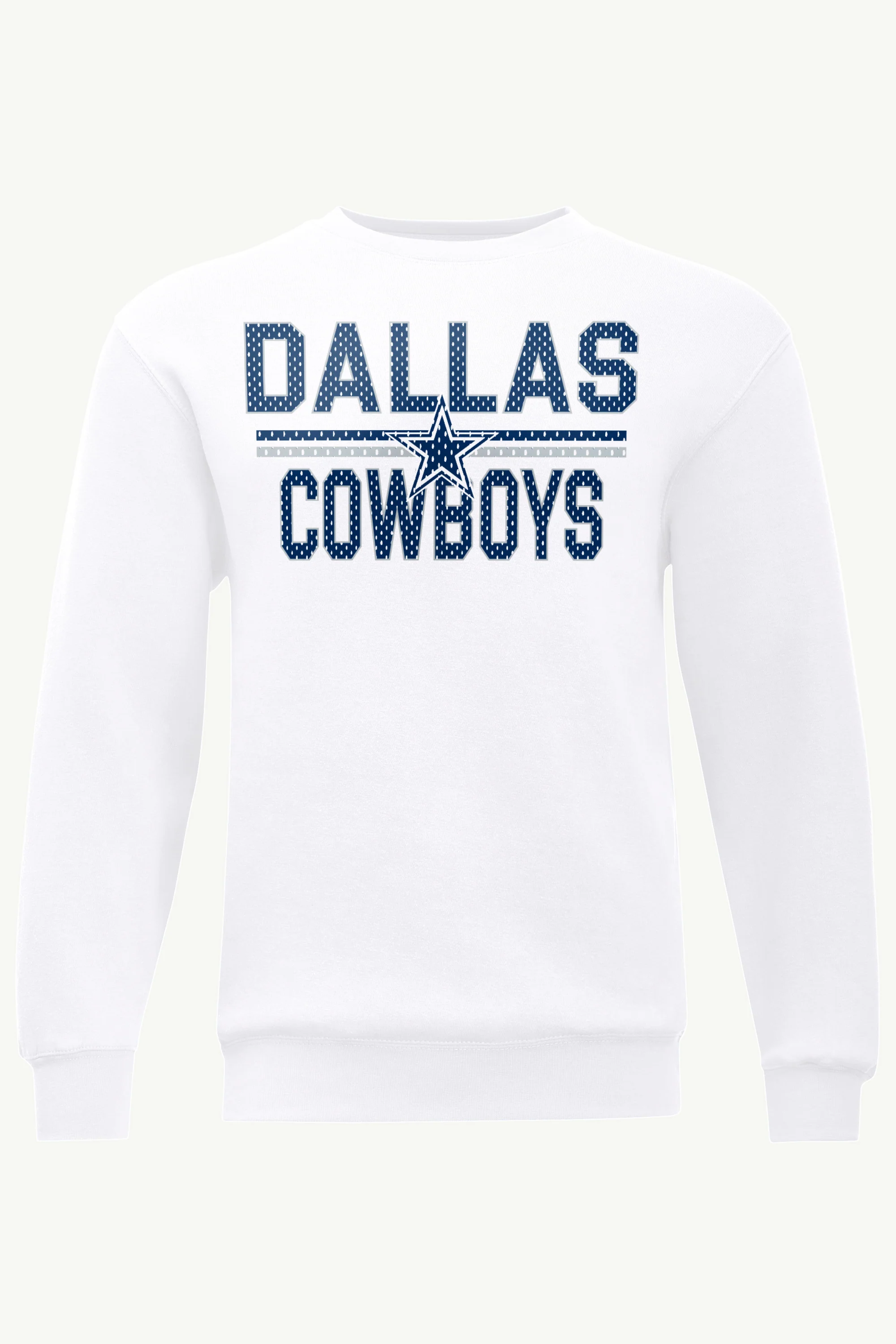 MENS DALLAS COWBOYS MESH LOOK SWEATSHIRT