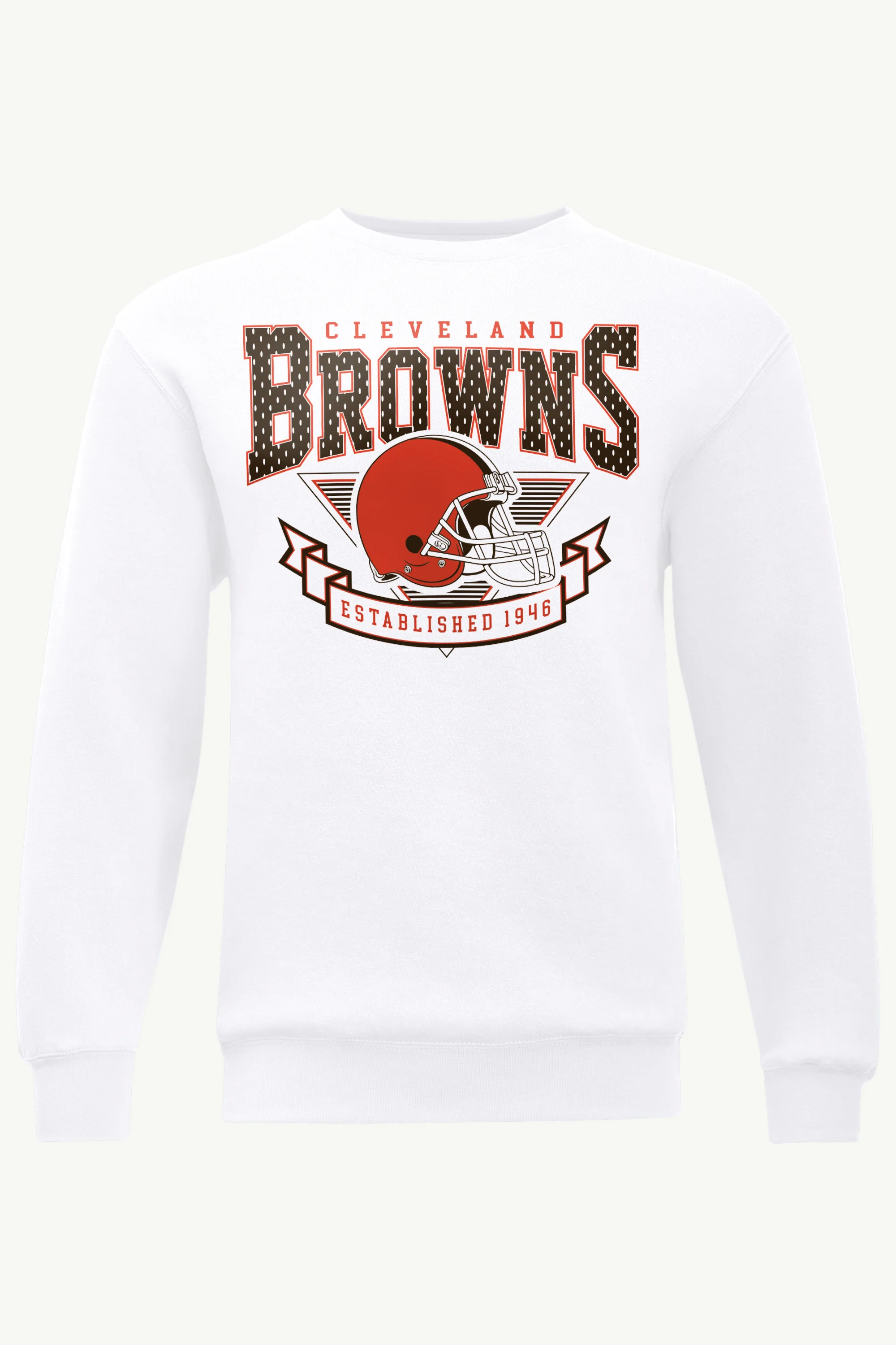 MENS CLEVELAND BROWNS 80's INSPIRED SWEATSHIRT