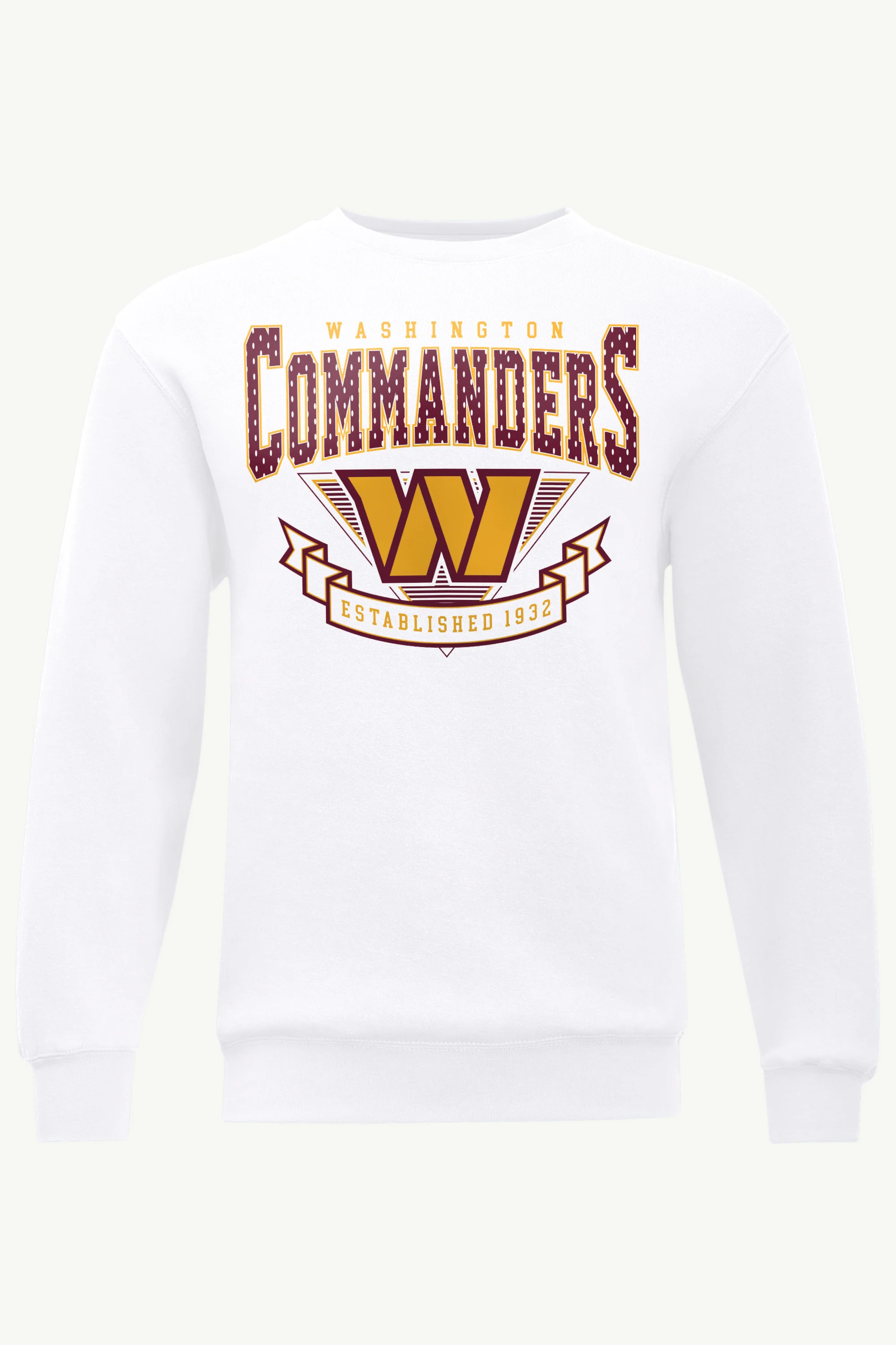 MENS WASHINGTON COMMANDERS 80's INSPIRED SWEATSHIRT