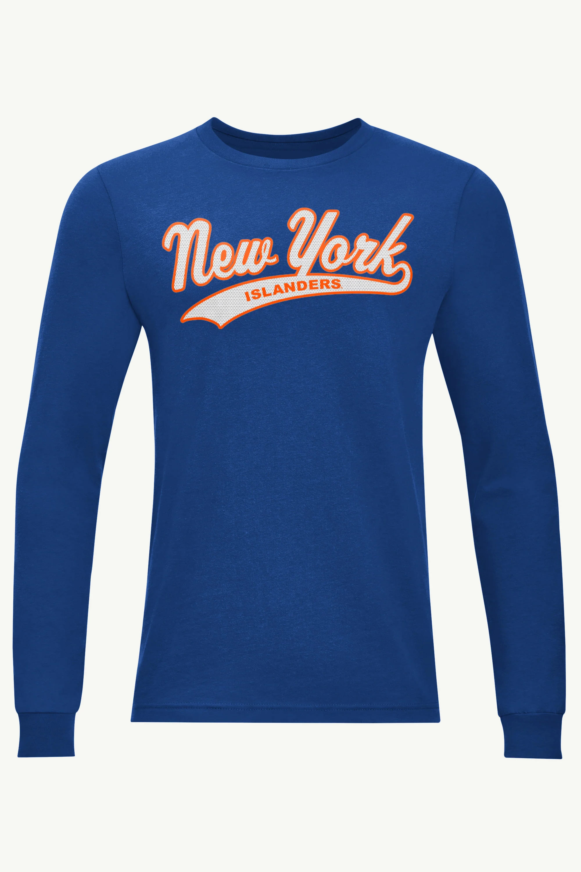 MENS NEW YORK ISLANDERS TAILSWEEP LONG SLEEVE T SHIRT