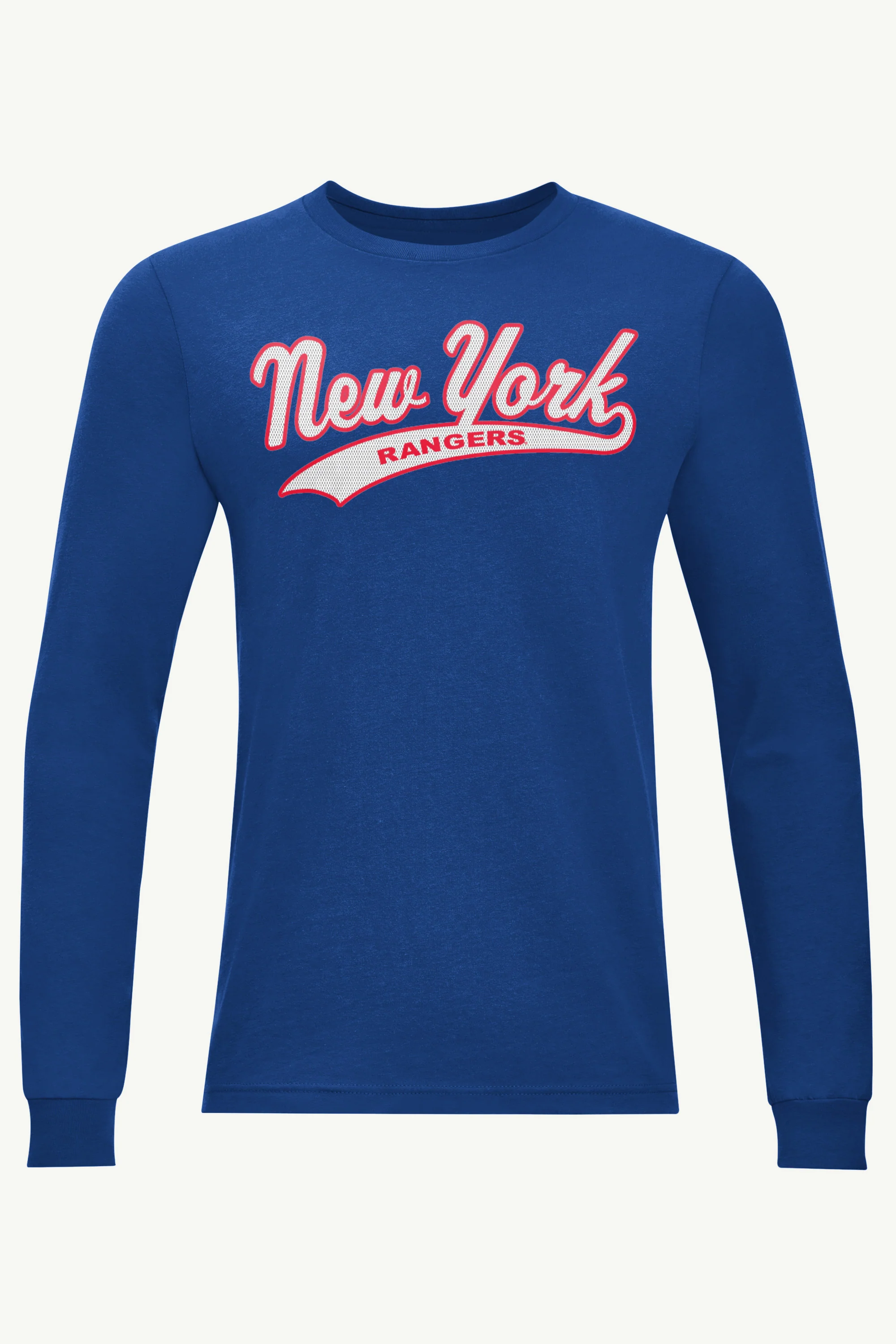 MENS NEW YORK RANGERS TAILSWEEP LONG SLEEVE T SHIRT