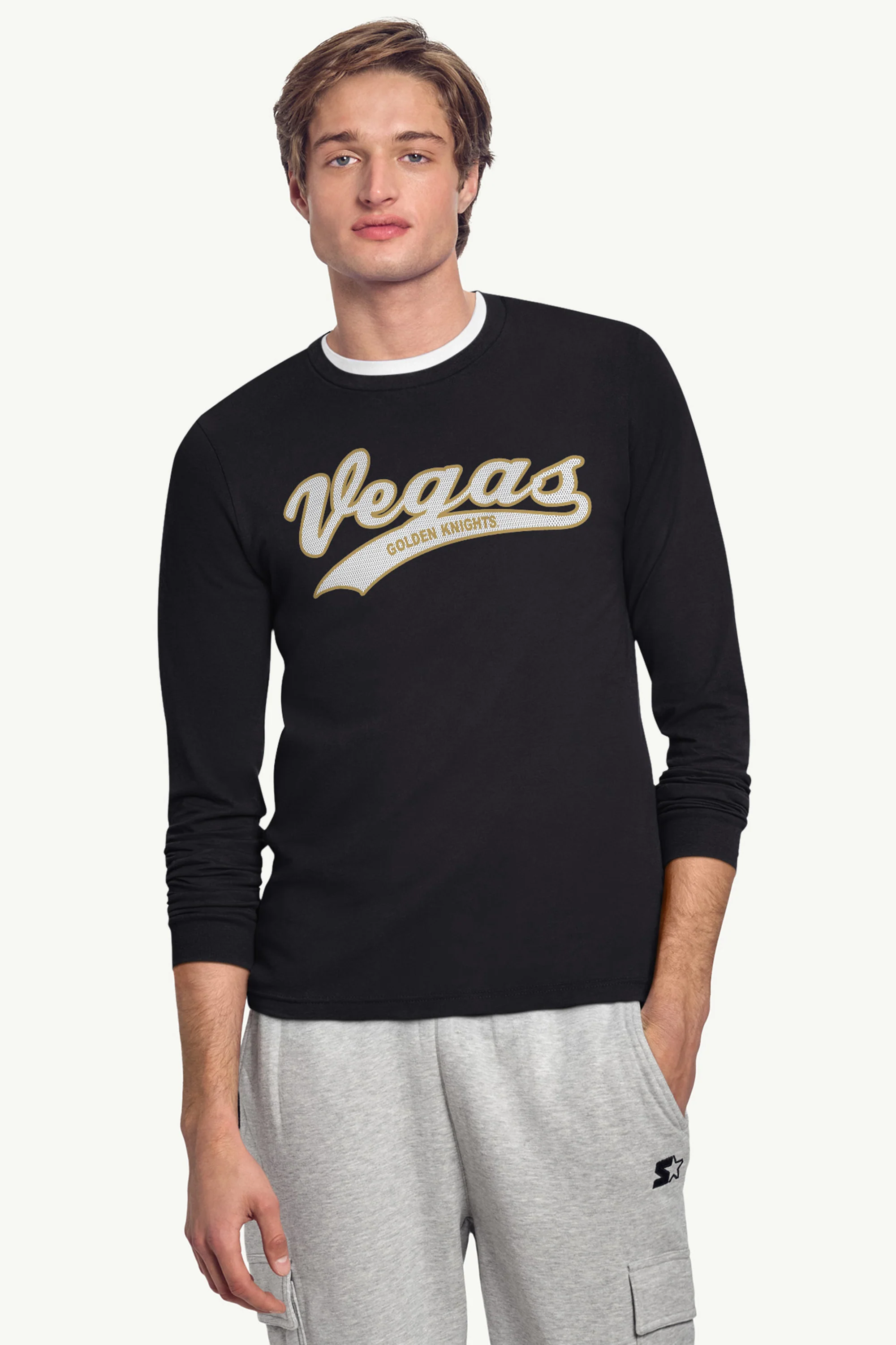 MENS LAS VEGAS GOLDEN KNIGHTS TAILSWEEP LONG SLEEVE T SHIRT - Image 97