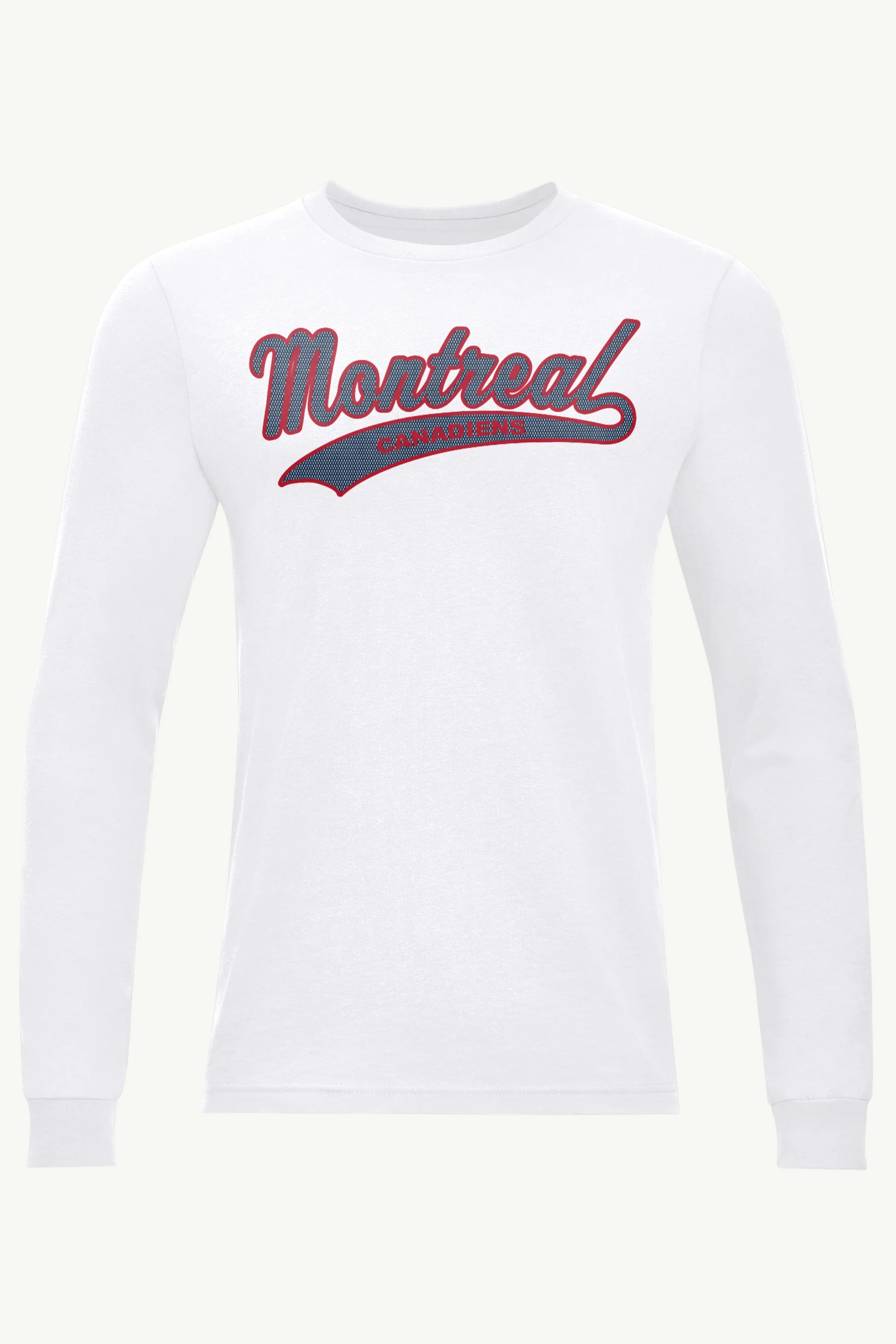 MENS MONTREAL CANADIENS TAILSWEEP LONG SLEEVE T SHIRT