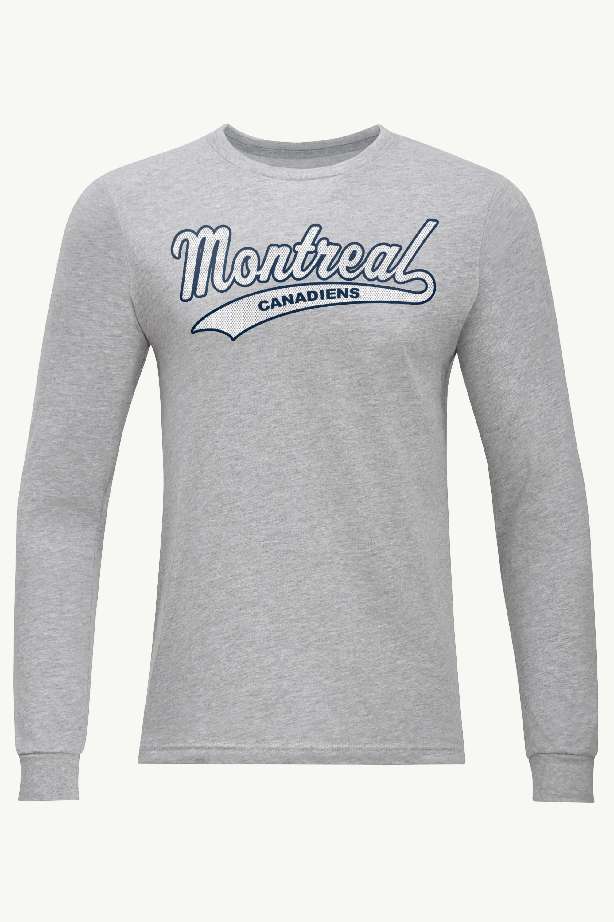 MENS MONTREAL CANADIENS TAILSWEEP LONG SLEEVE T SHIRT