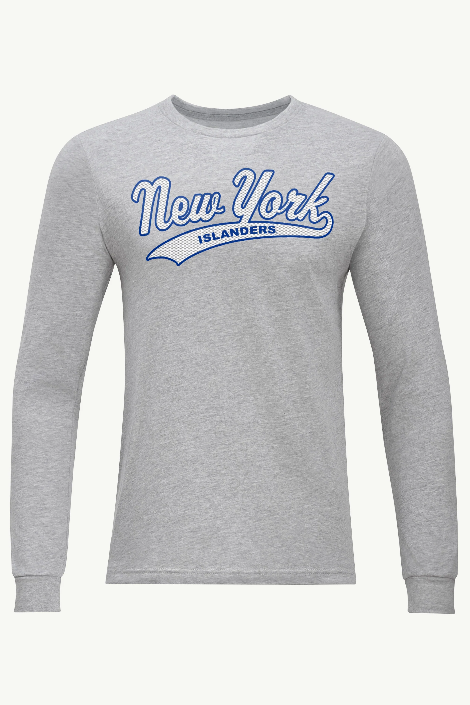 MENS NEW YORK ISLANDERS TAILSWEEP LONG SLEEVE T SHIRT