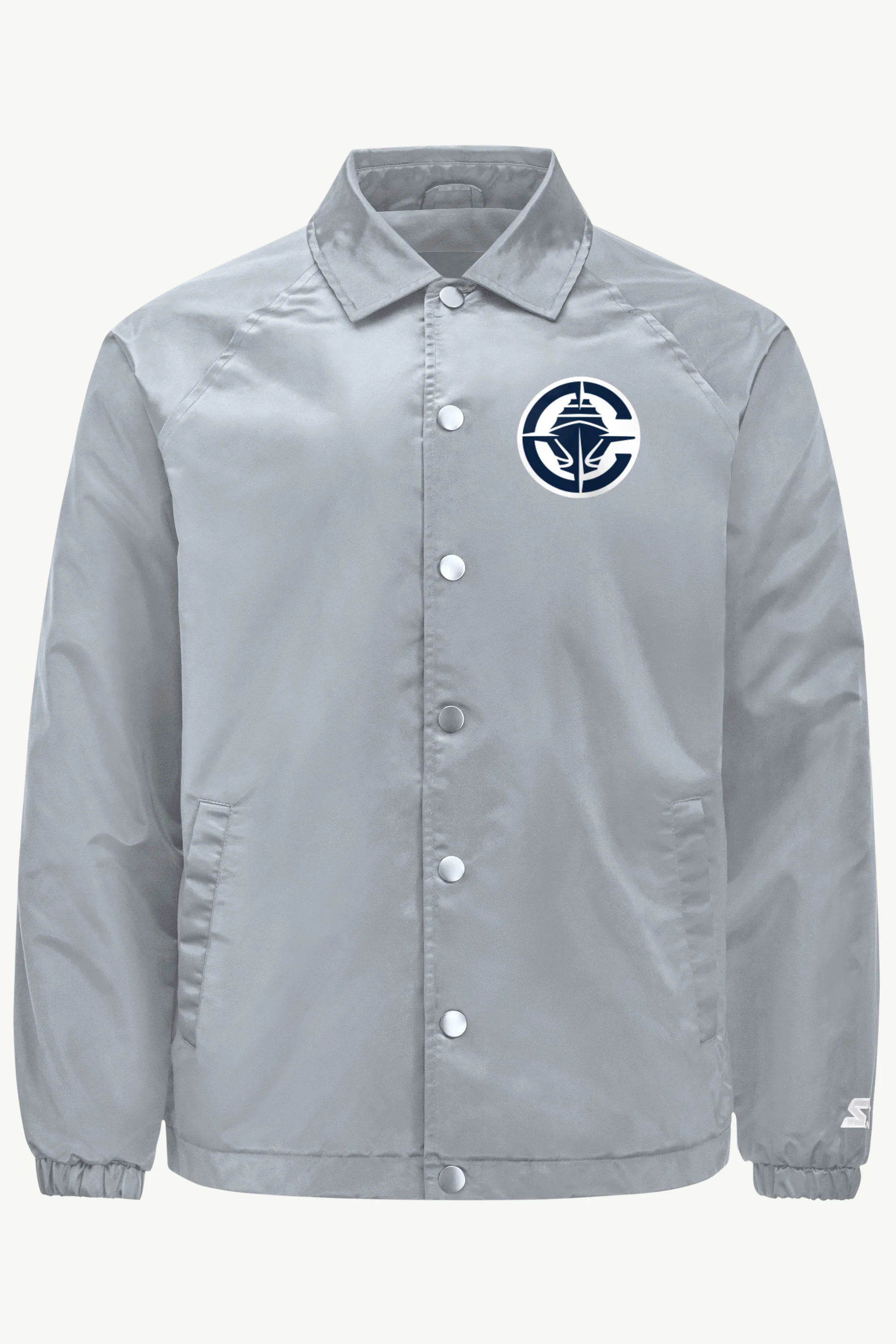 MENS LOS ANGELES CLIPPERS HALF BALL COACHES JACKET
