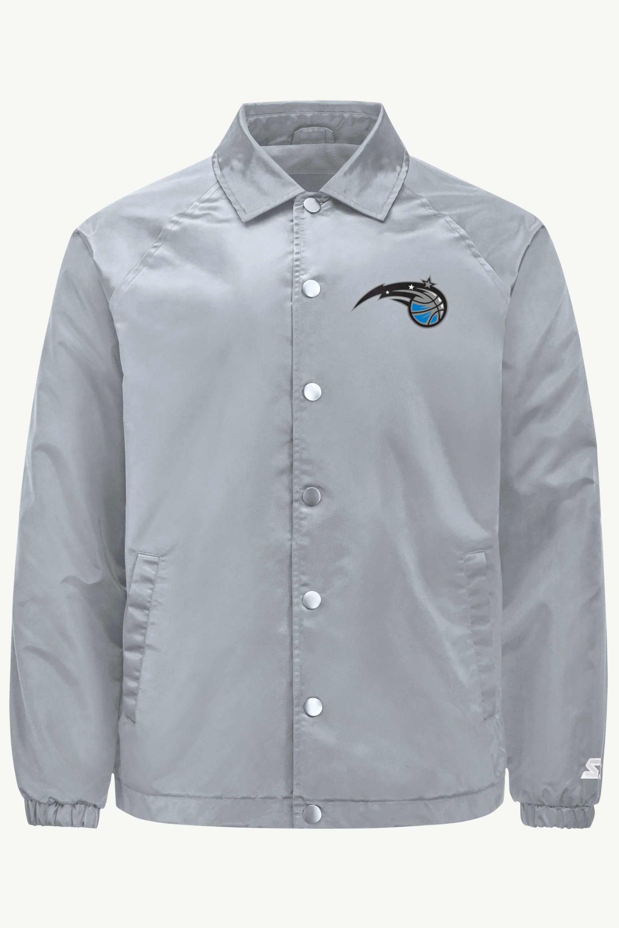MENS ORLANDO MAGIC HALF BALL COACHES JACKET
