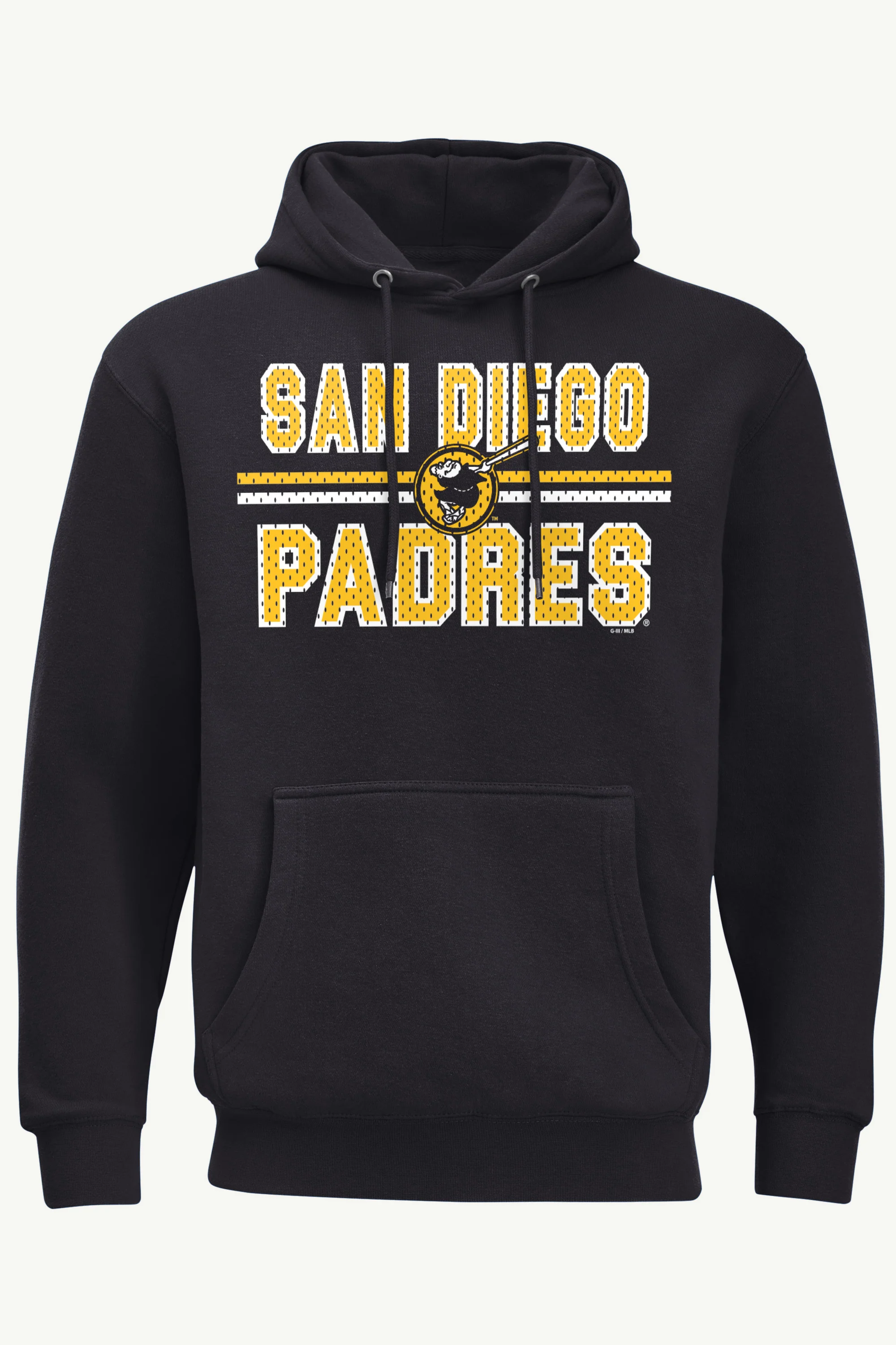 MENS SAN DIEGO PADRES MESH LOOK HOODIE