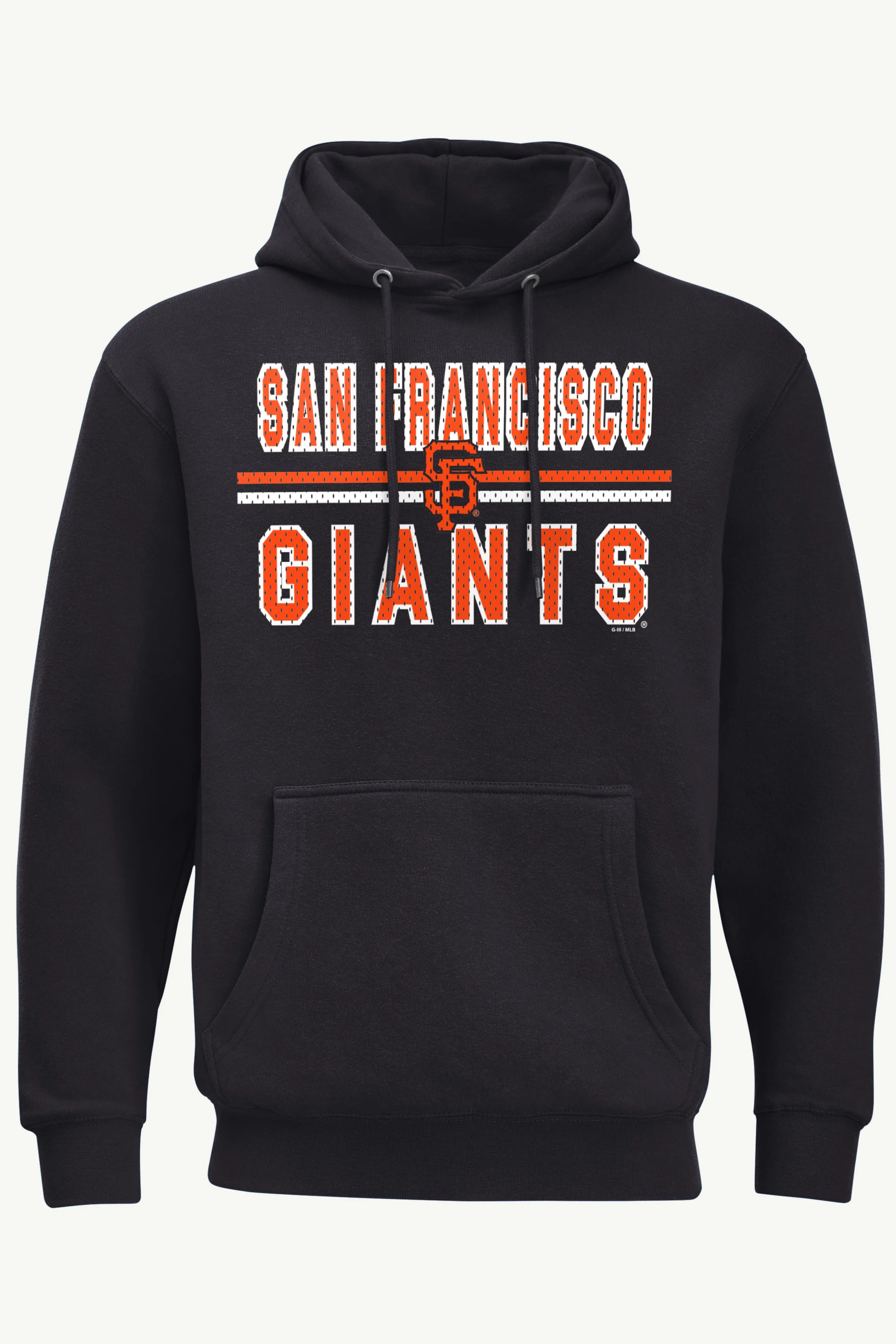 MENS SAN FRANCISCO GIANTS MESH LOOK HOODIE