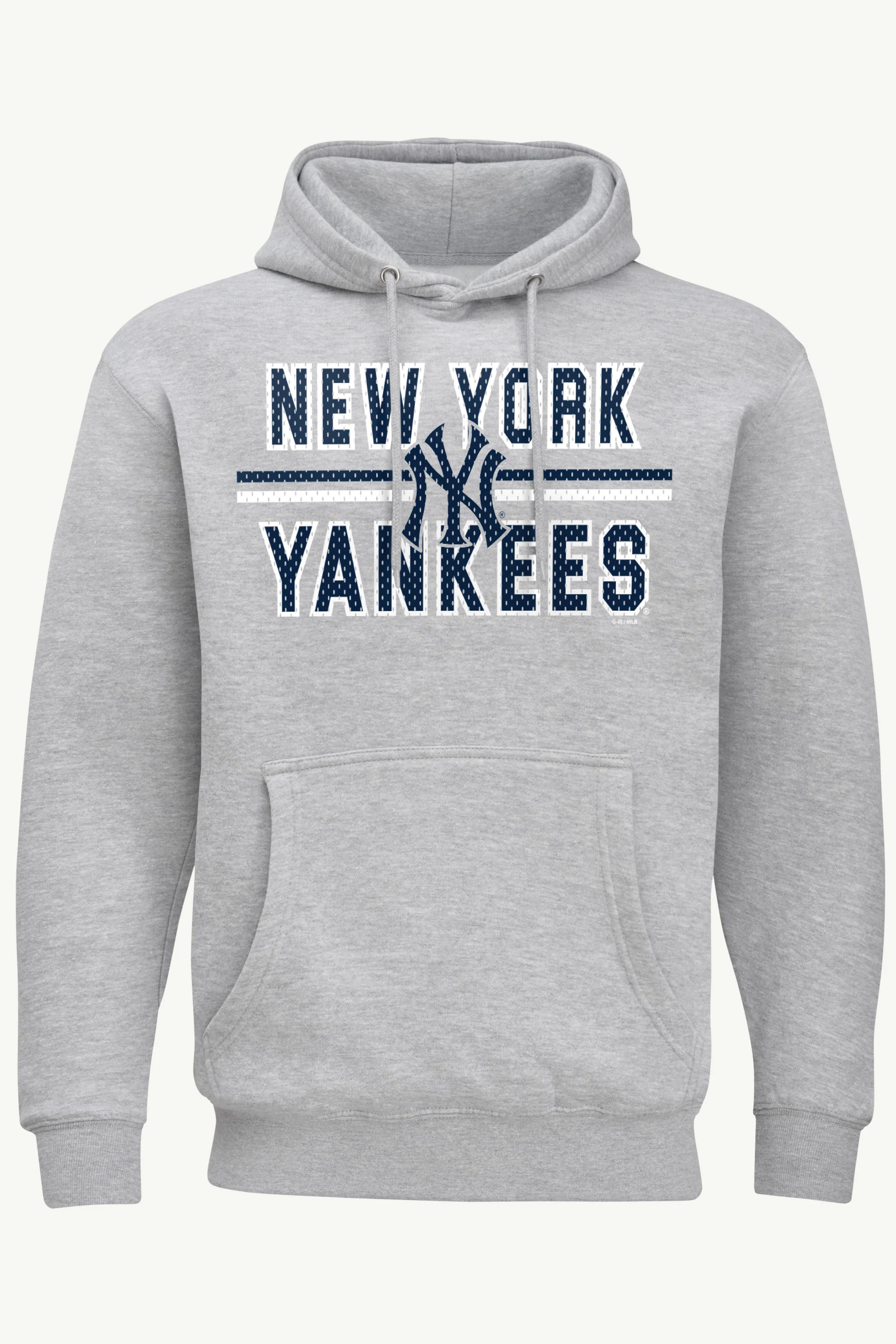 MENS NEW YORK YANKEES MESH LOOK HOODIE