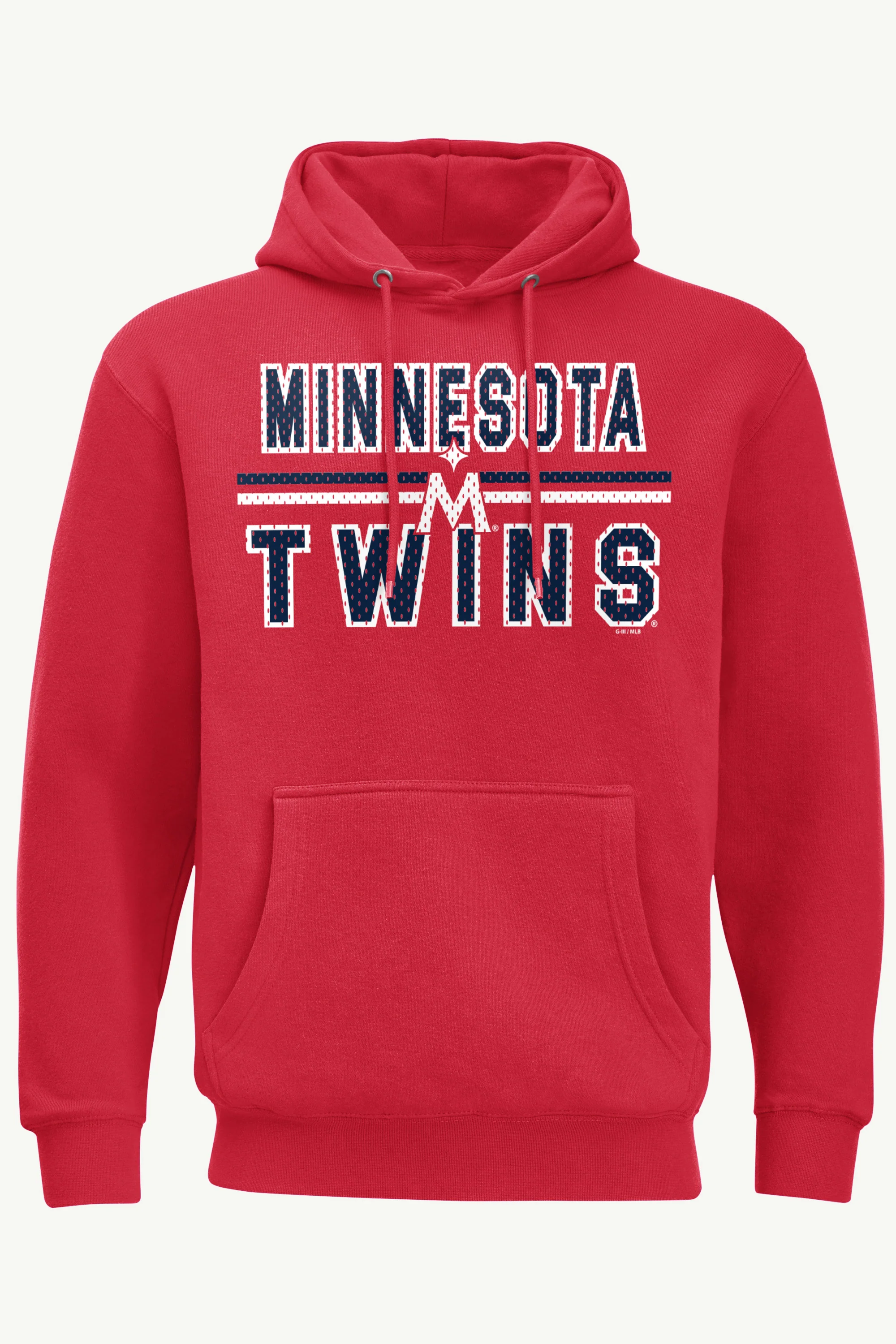 MENS MINNESOTA TWINS MESH LOOK HOODIE