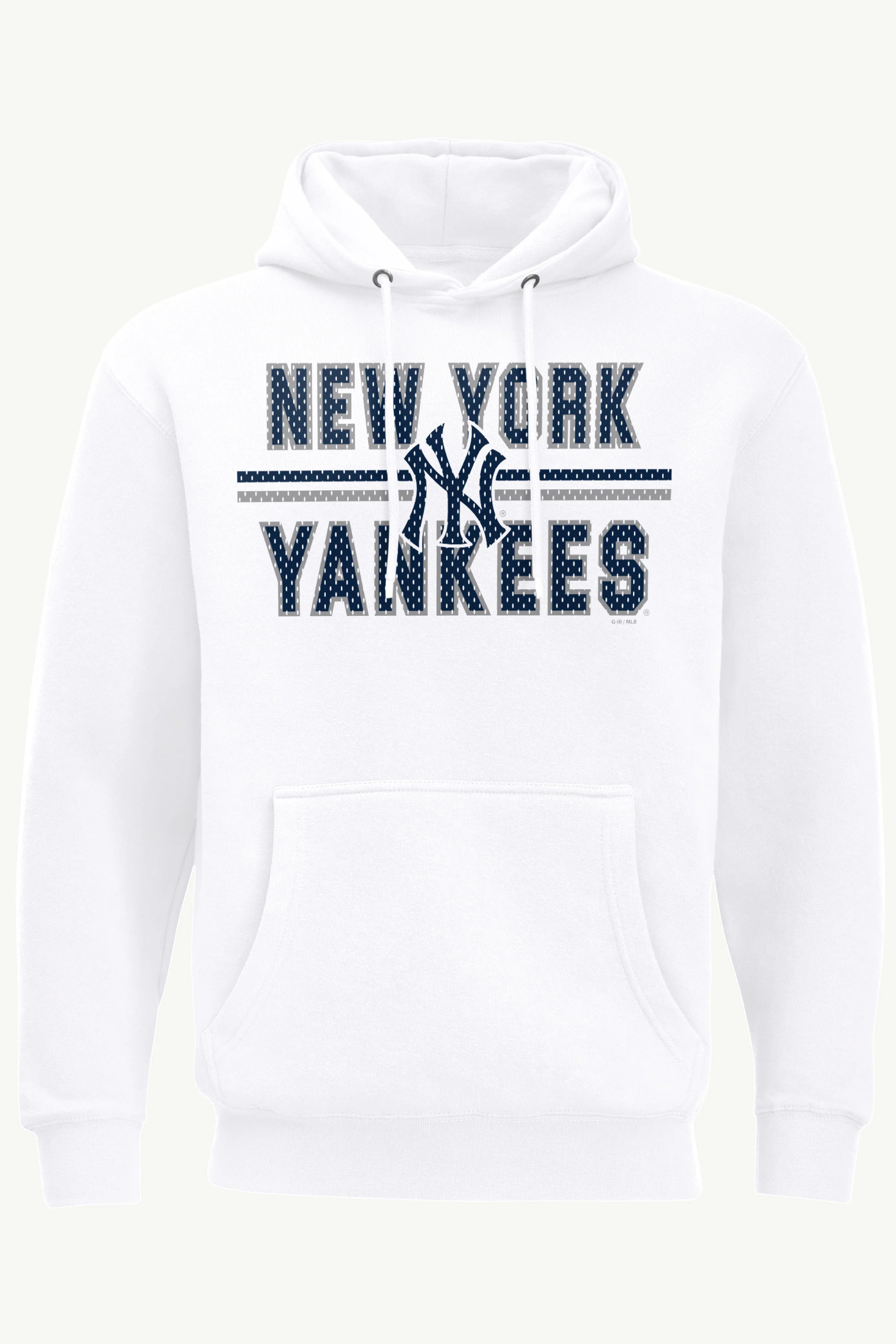 MENS NEW YORK YANKEES MESH LOOK HOODIE