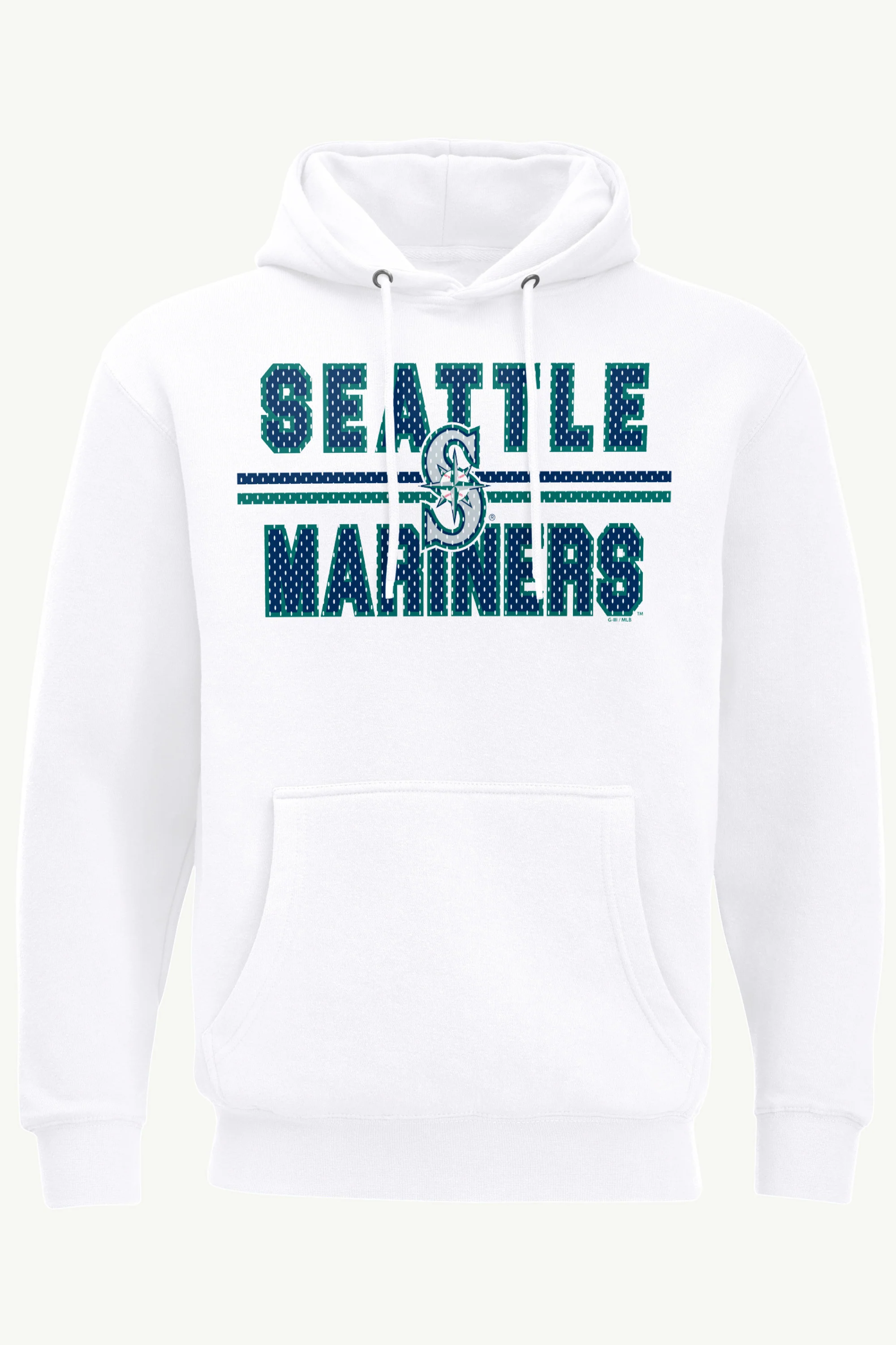 MENS SEATTLE MARINERS MESH LOOK HOODIE