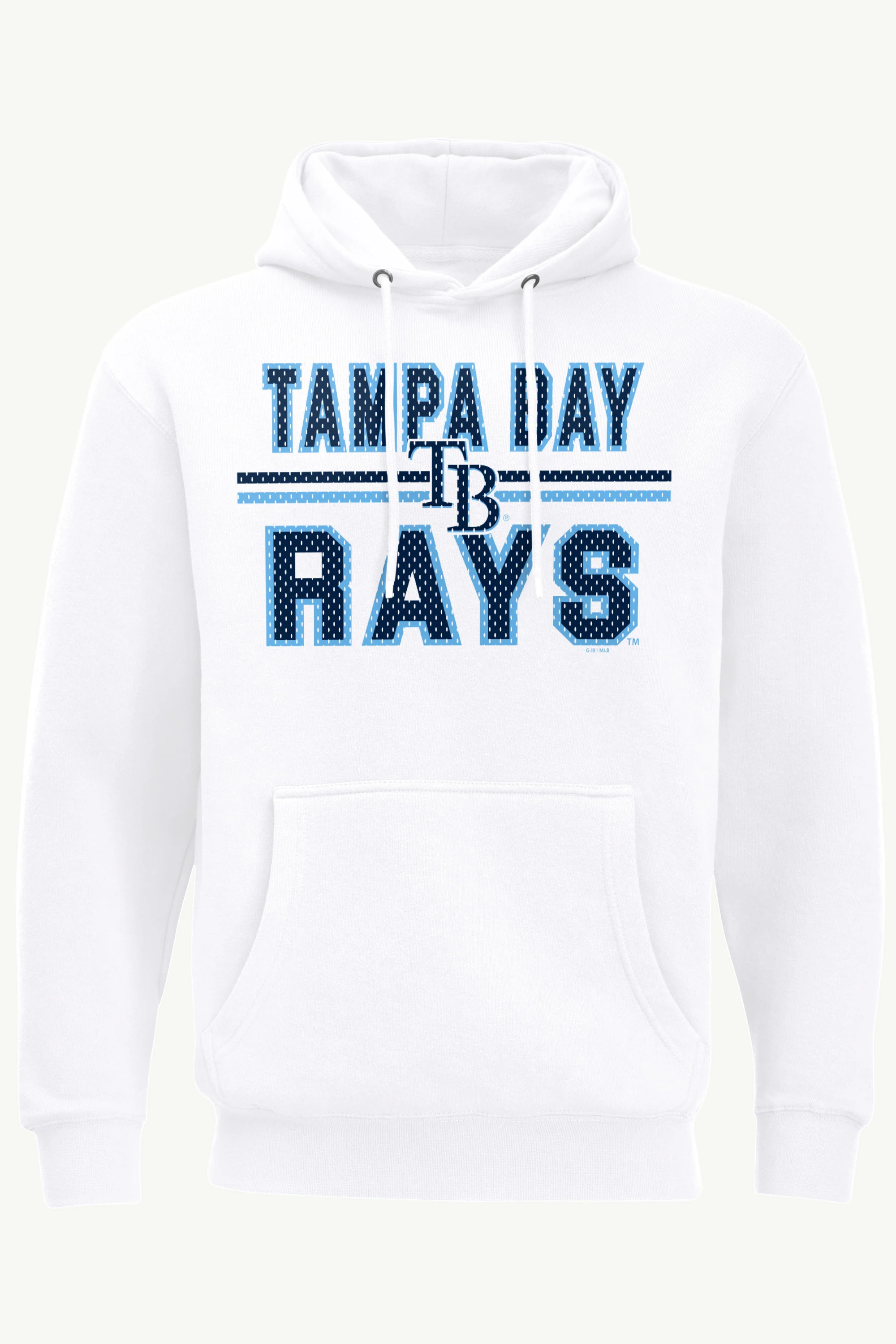 MENS TAMPA BAY RAYS MESH LOOK HOODIE