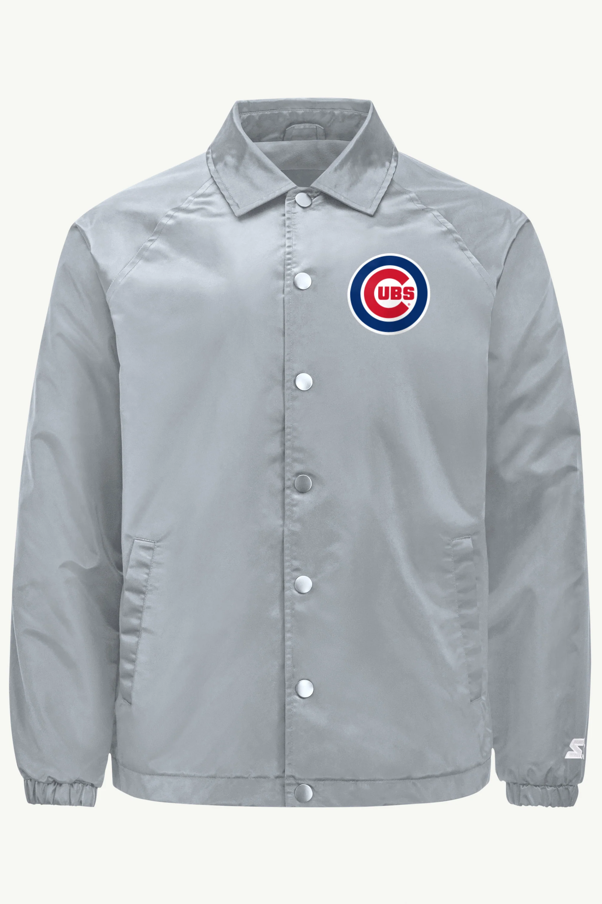 MENS CHICAGO CUBS PRINTED RETRO TEAM COACHES JACKET