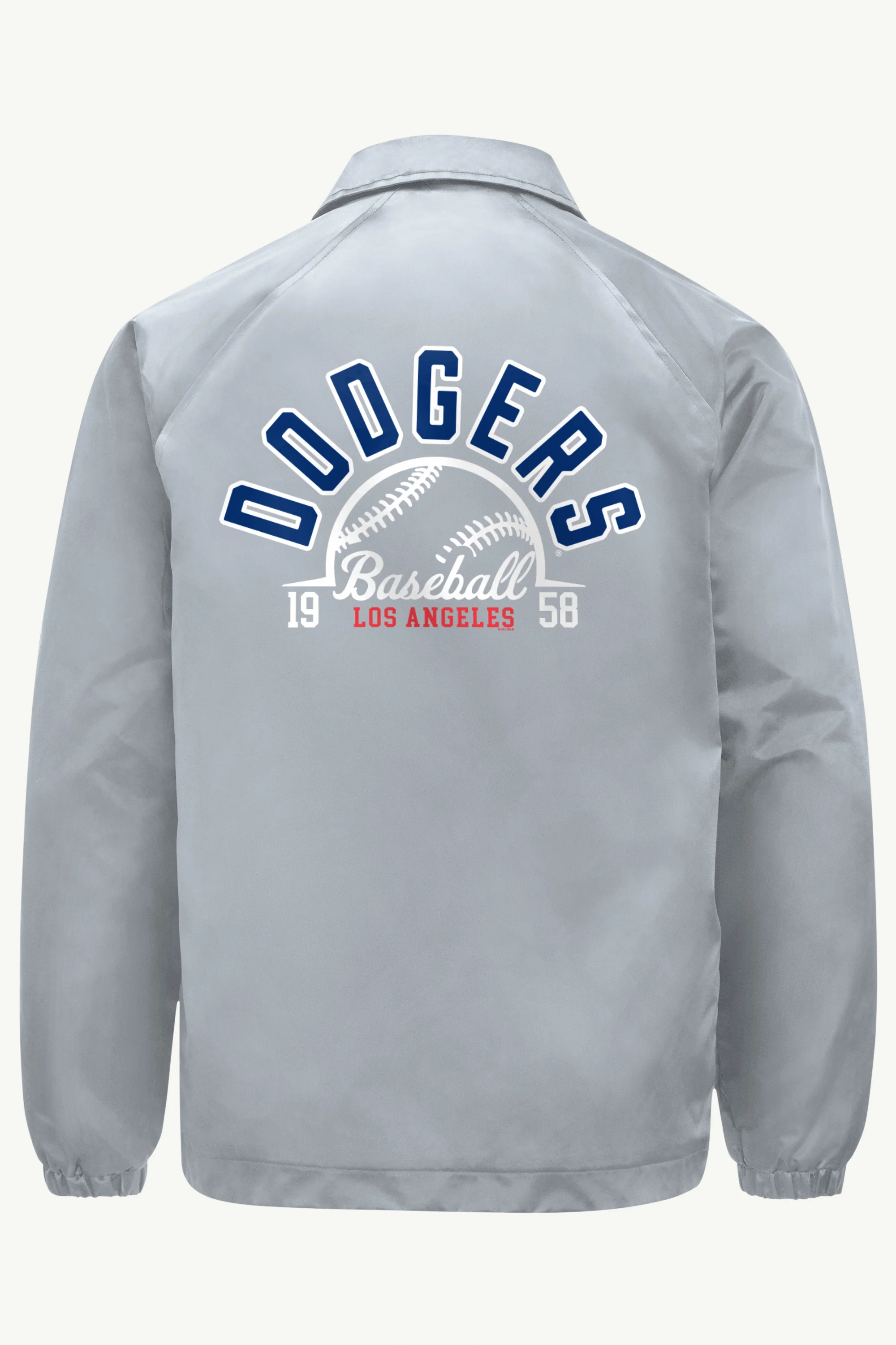 MENS LOS ANGELES DODGERS RETRO COACHES JACKET - Image 2