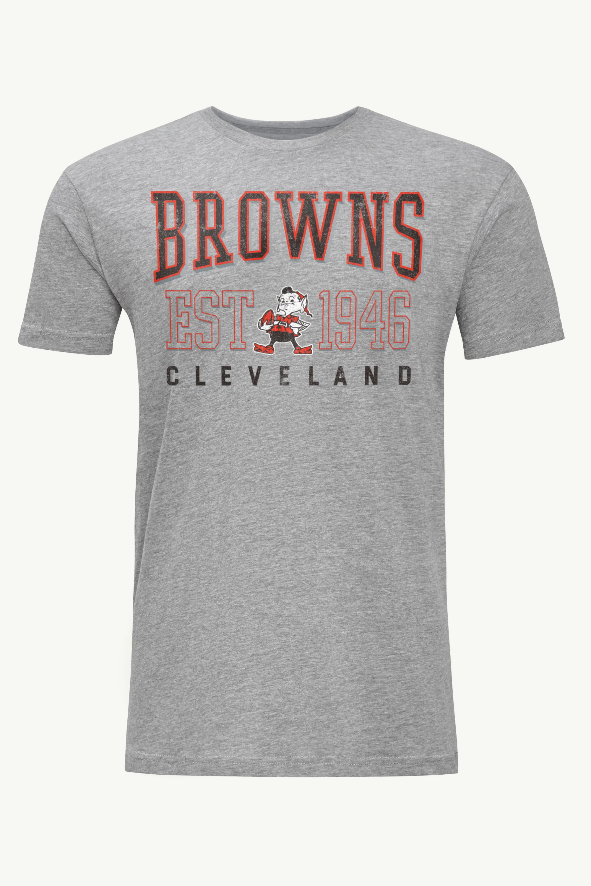 MENS CLEVELAND BROWNS RETRO T SHIRT