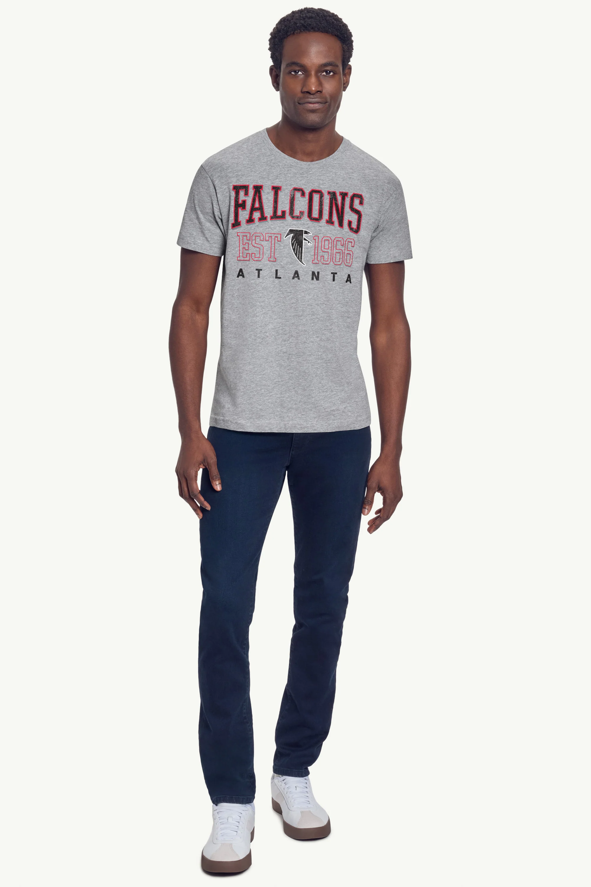 MENS ATLANTA FALCONS RETRO T SHIRT - Image 2