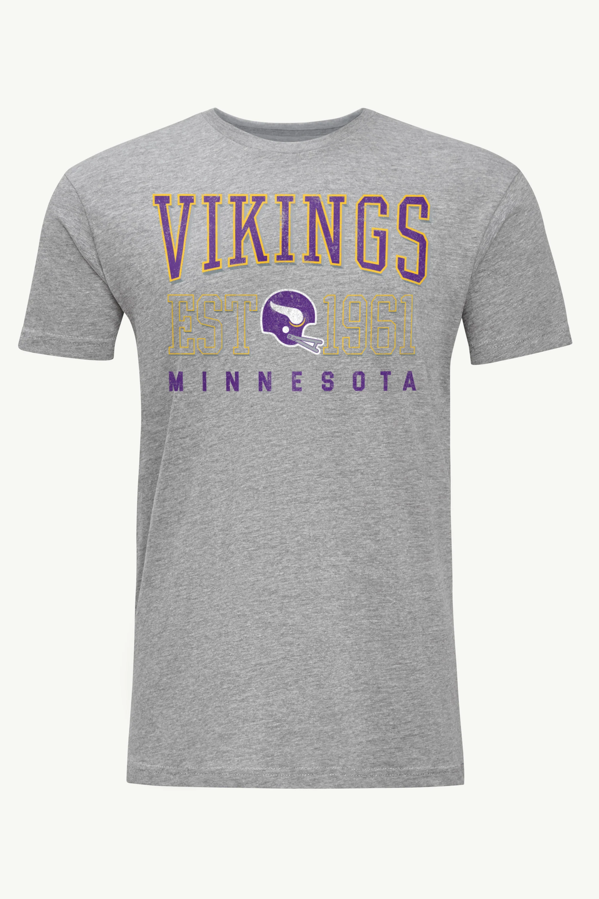 MENS MINNESOTA VIKINGS RETRO T SHIRT