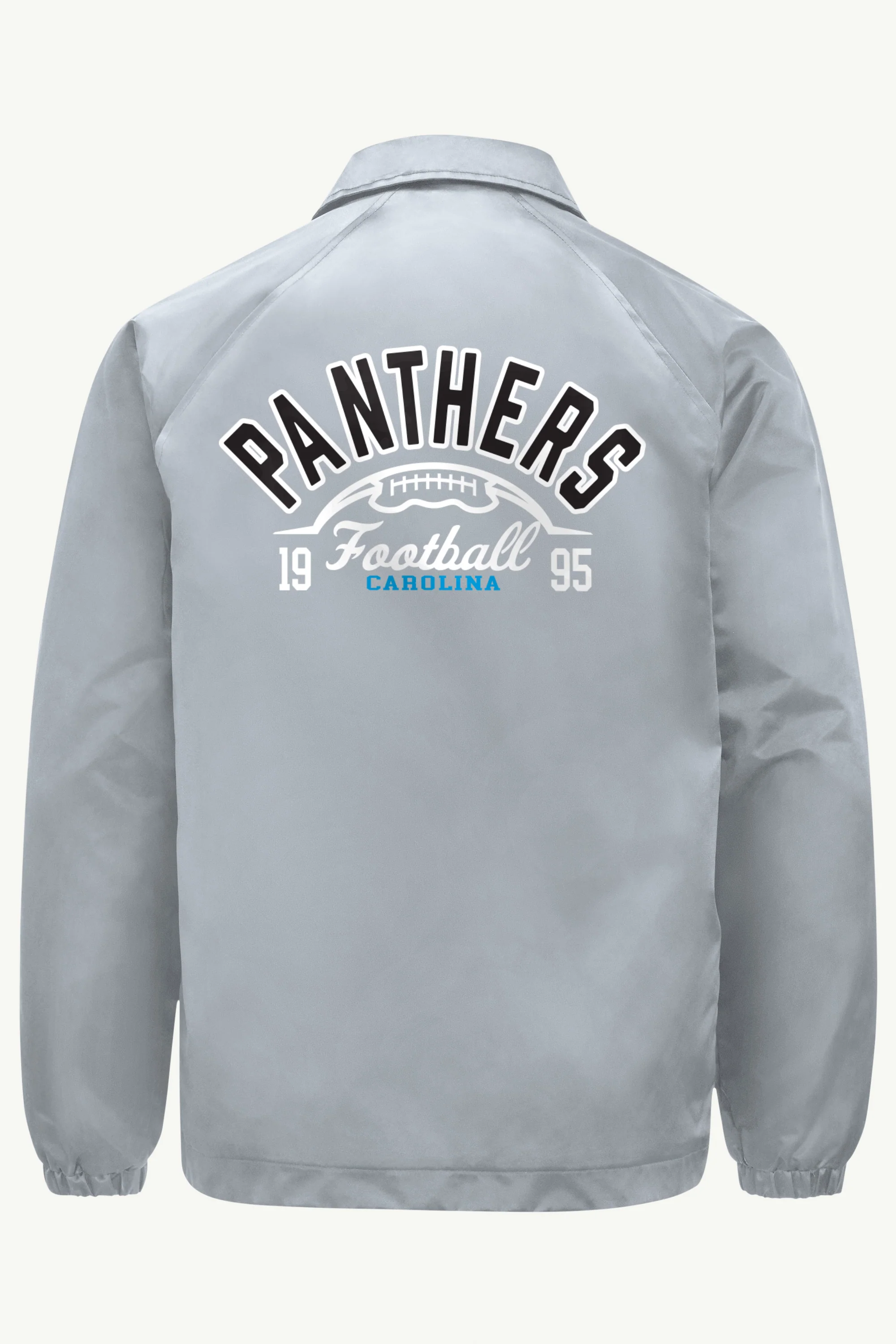 MENS CAROLINA PANTHERS RETRO COACHES JACKET - Image 2