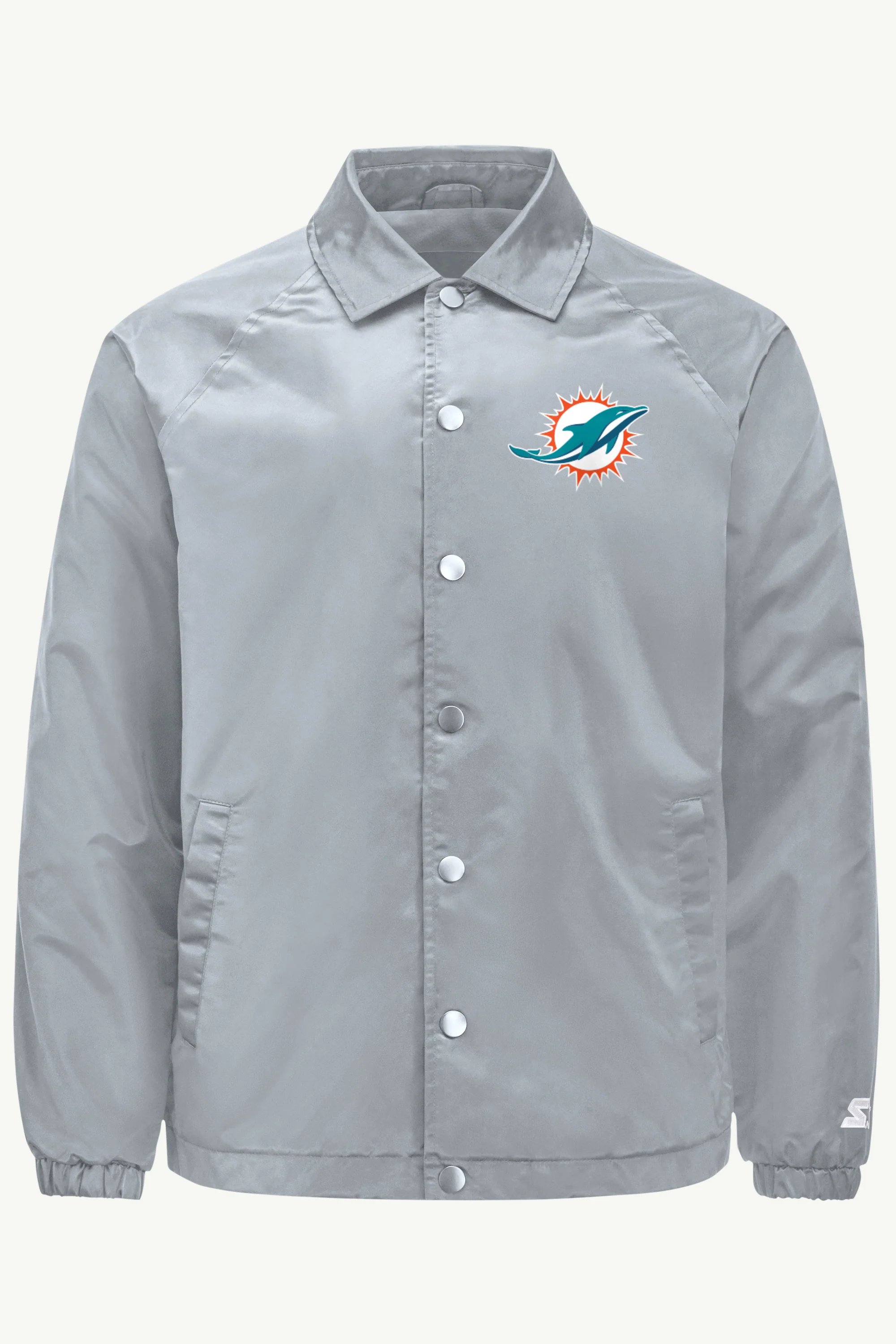 MENS MIAMI DOLPHINS RETRO COACHES JACKET