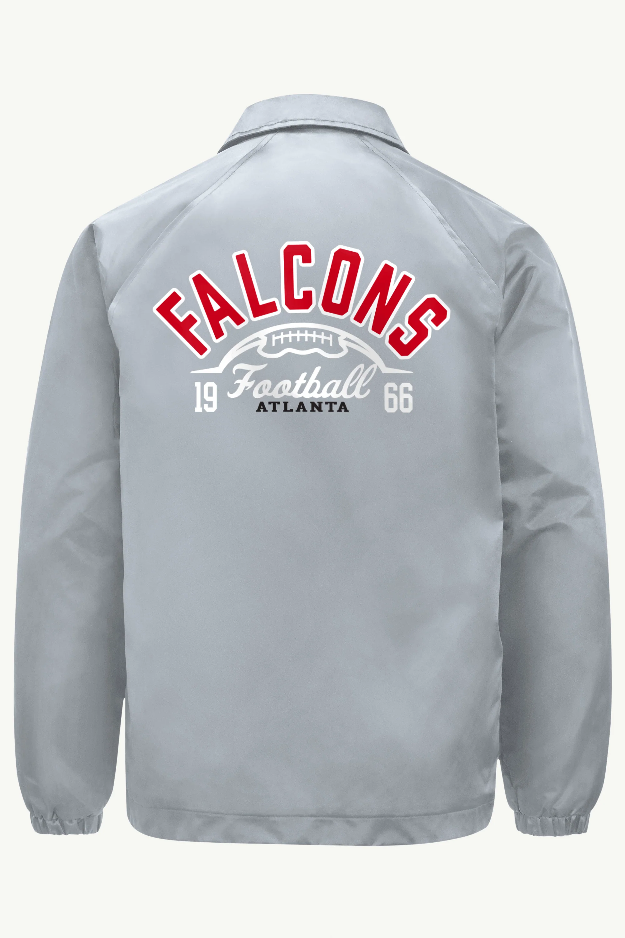 MENS ATLANTA FALCONS RETRO COACHES JACKET - Image 2