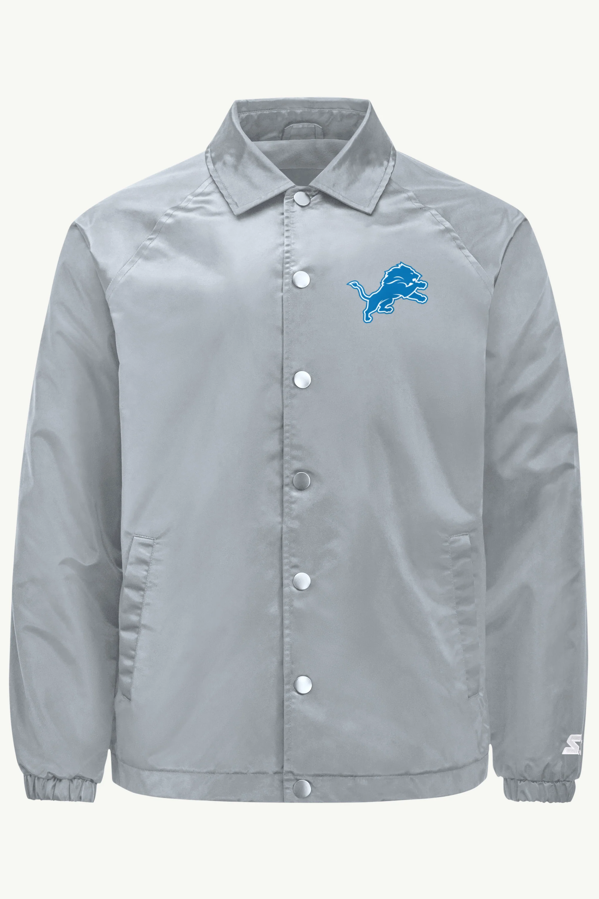 MENS DETROIT LIONS RETRO COACHES JACKET