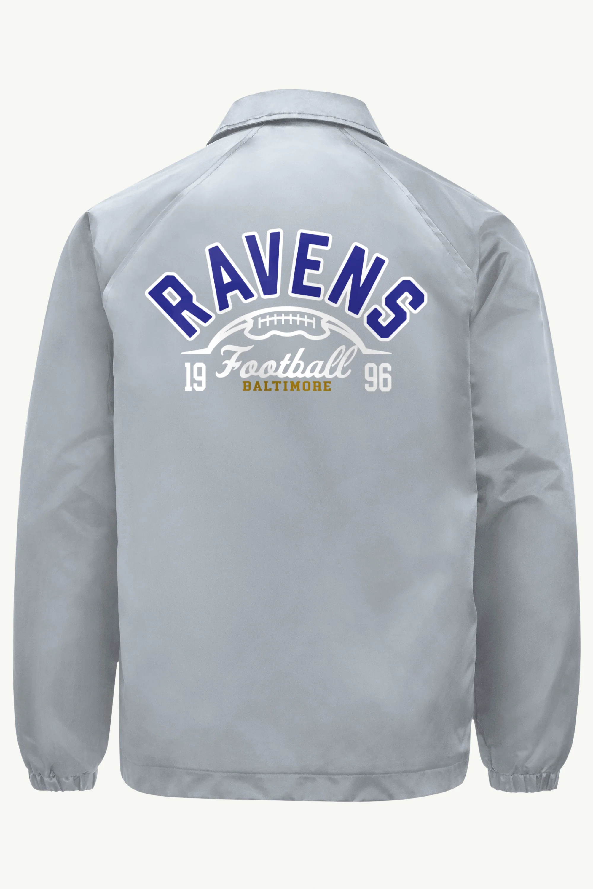 MENS BALTIMORE RAVENS RETRO COACHES JACKET - Image 2