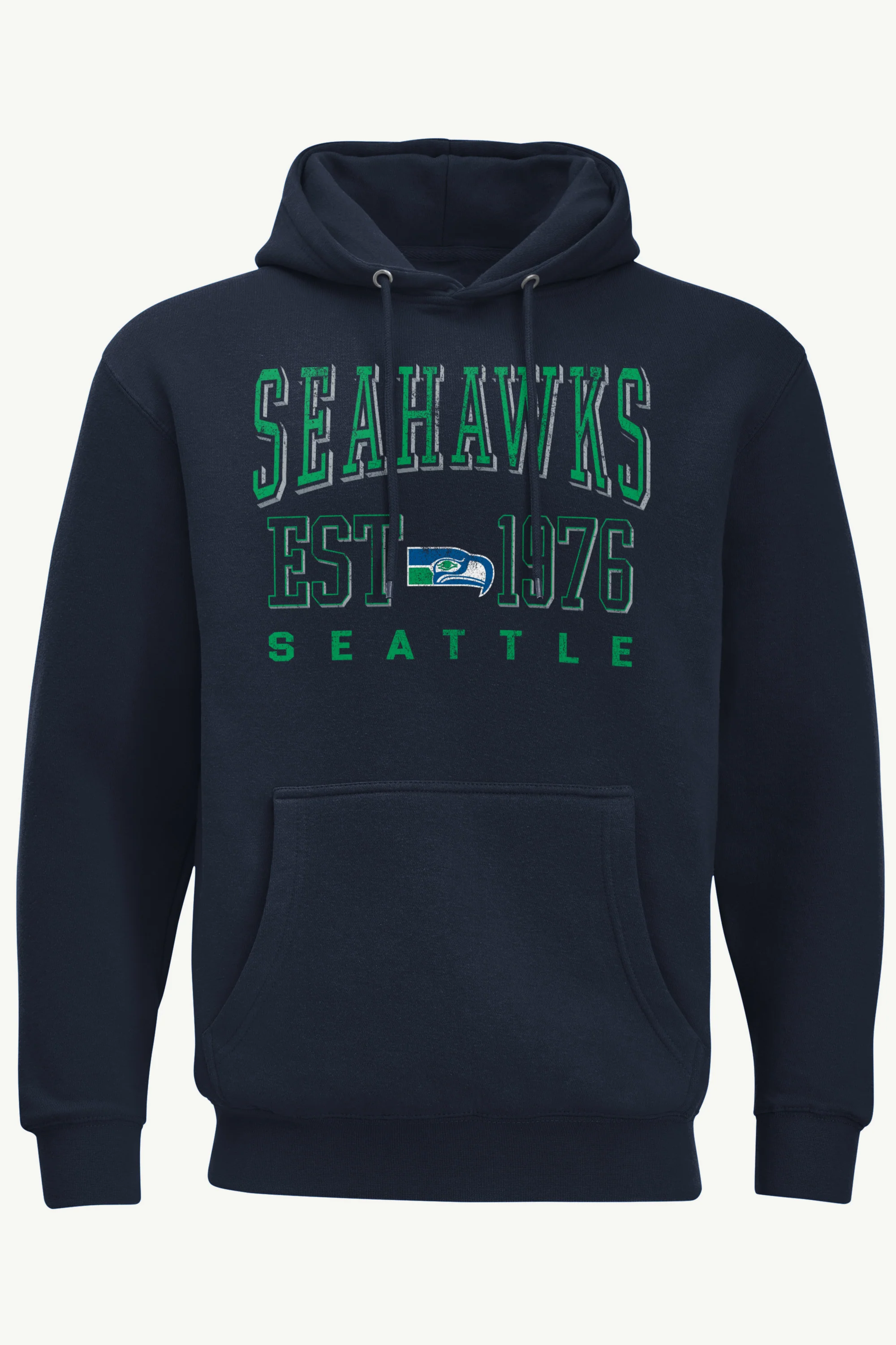 MENS SEATTLE SEAHAWKS RETRO HOODIE
