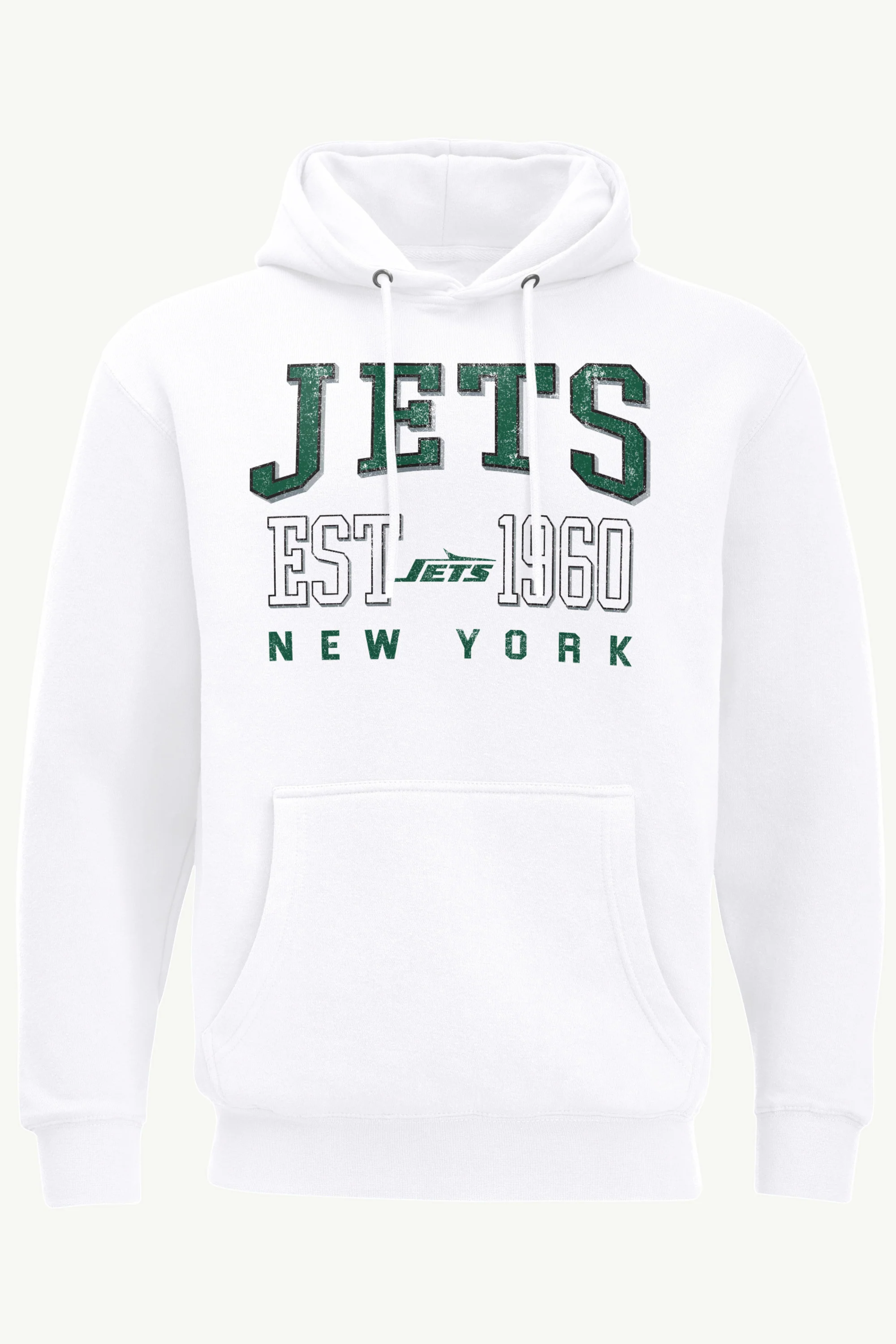 MENS NEW YORK JETS RETRO TEAM HOODIE