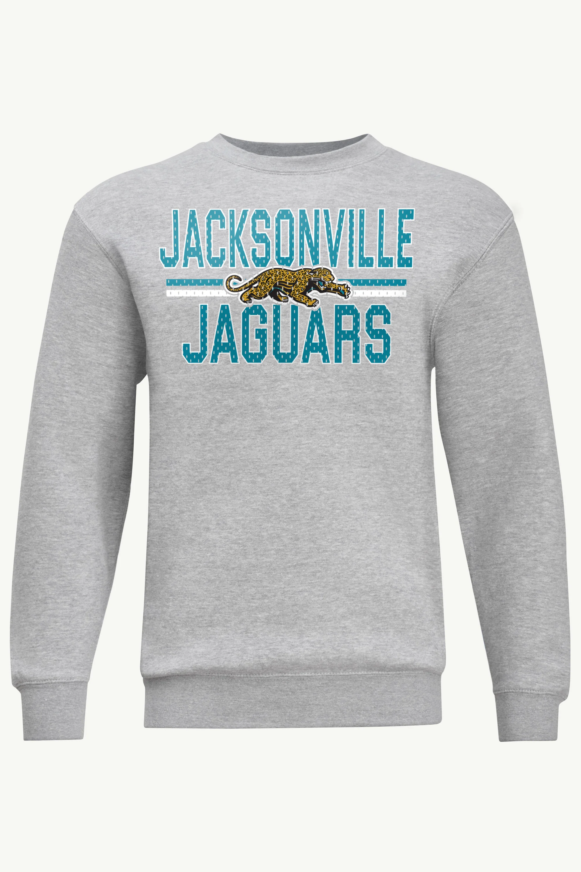 MENS JACKSONVILLE JAGUARS MESH LOOK RETRO SWEATSHIRT - Image 5