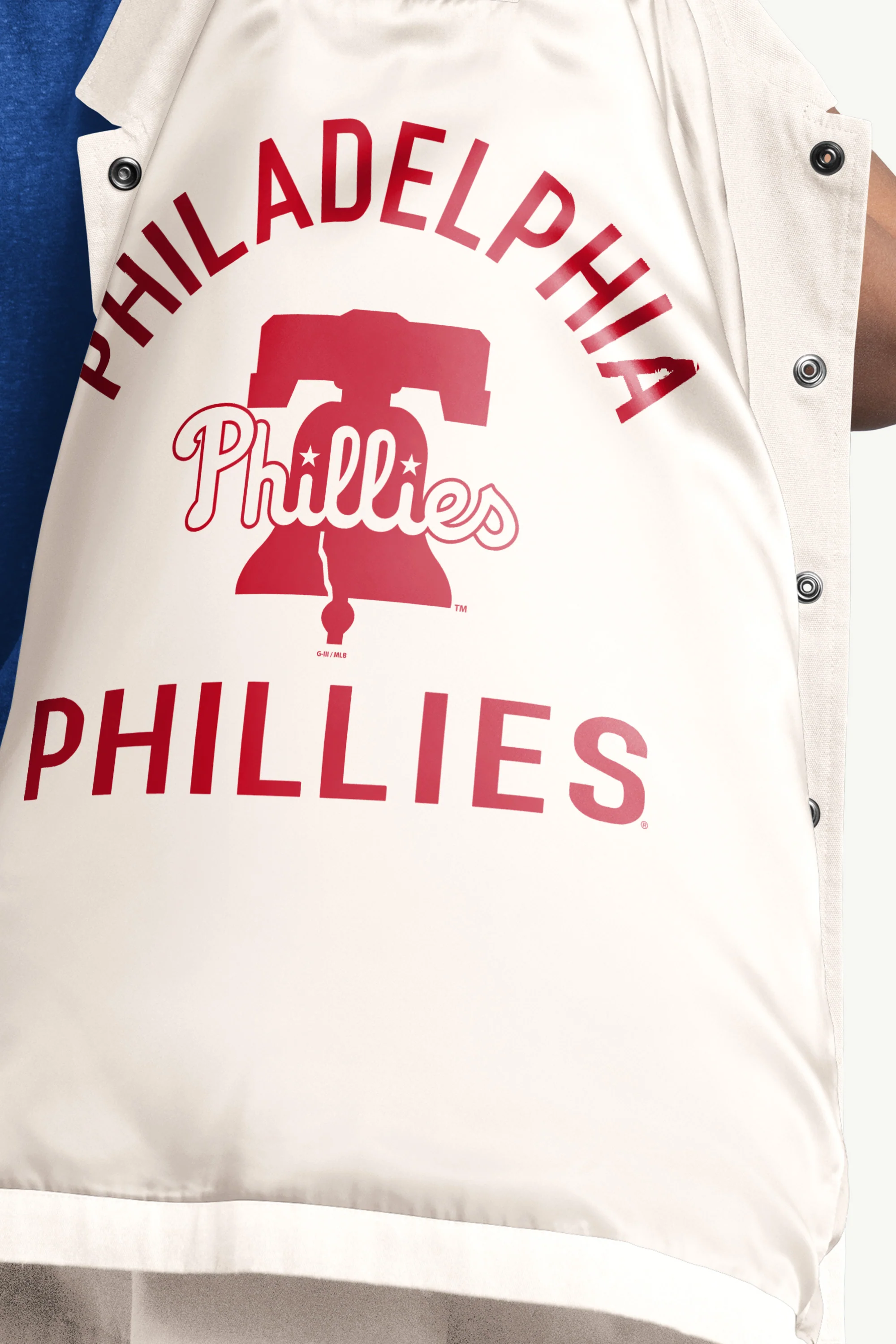 WOMENS PHILADELPHIA PHILLIES COACHES JACKET - Image 3