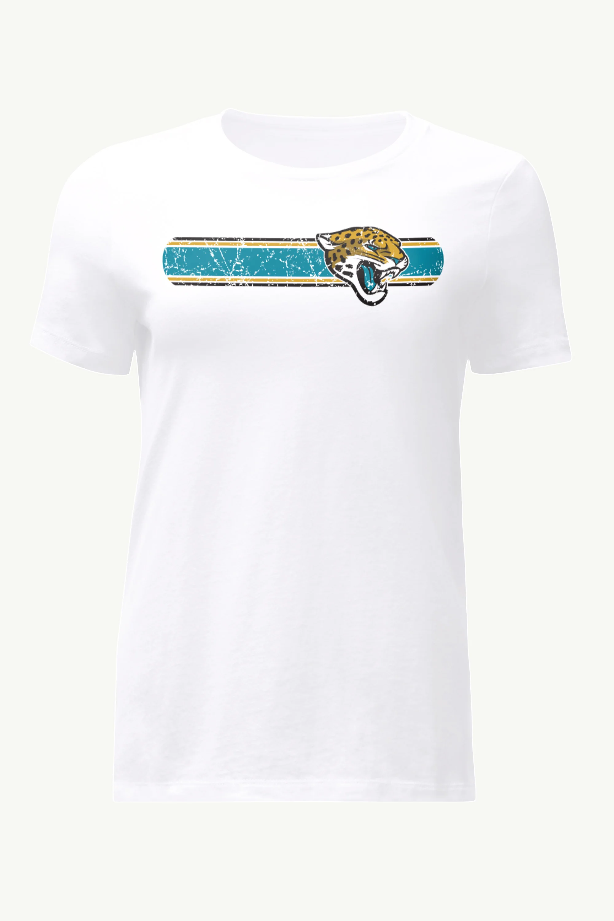WOMENS JACKSONVILLE JAGUARS STRIPE T SHIRT