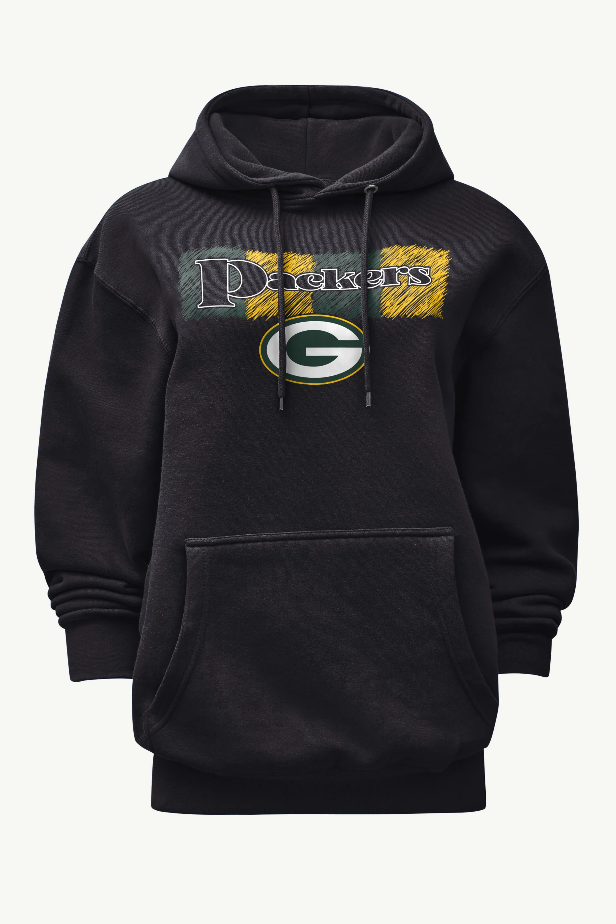 WOMENS GREEN BAY PACKERS COLOR SHADING HOODIE