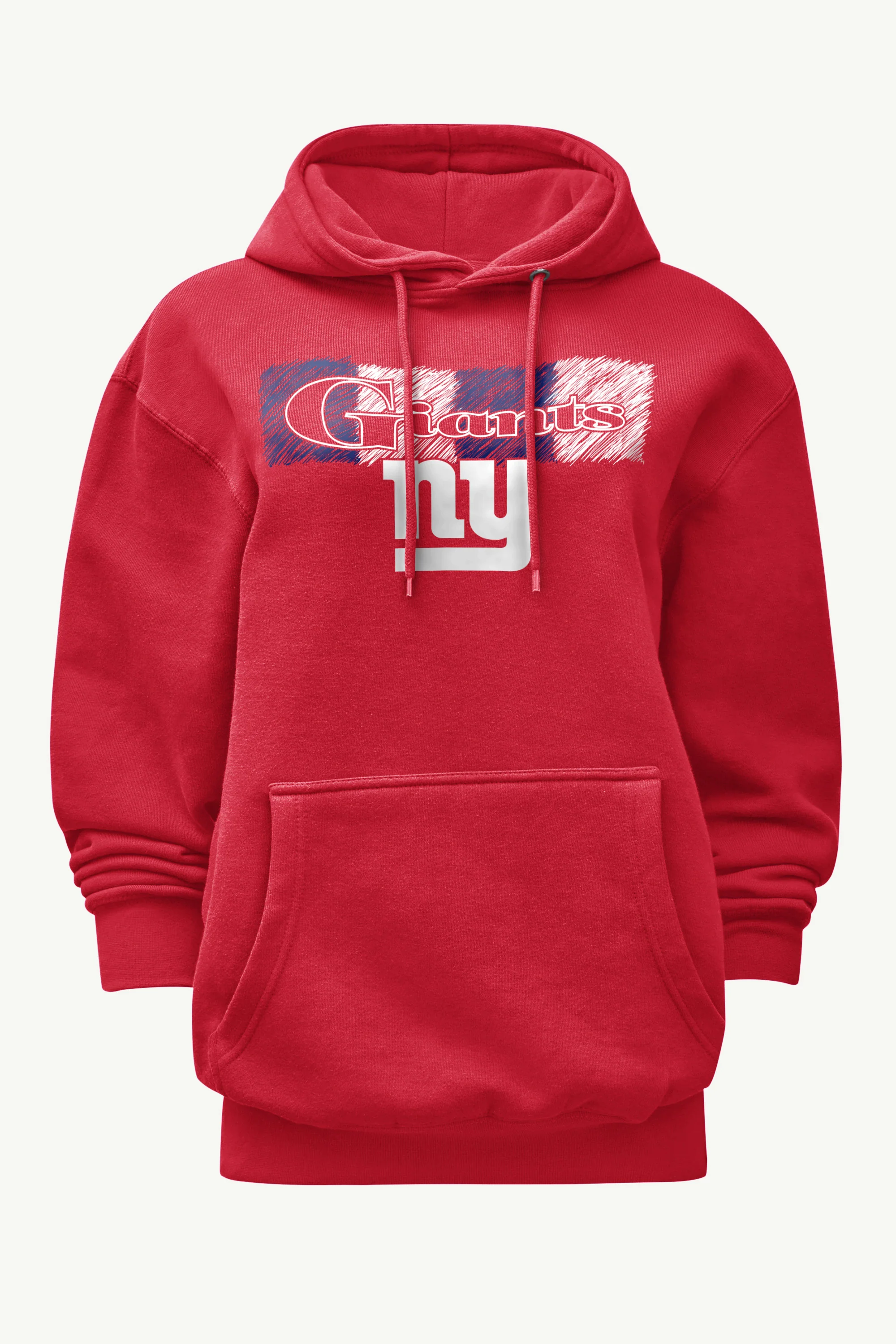 WOMENS NEW YORK GIANTS COLOR SHADING HOODIE