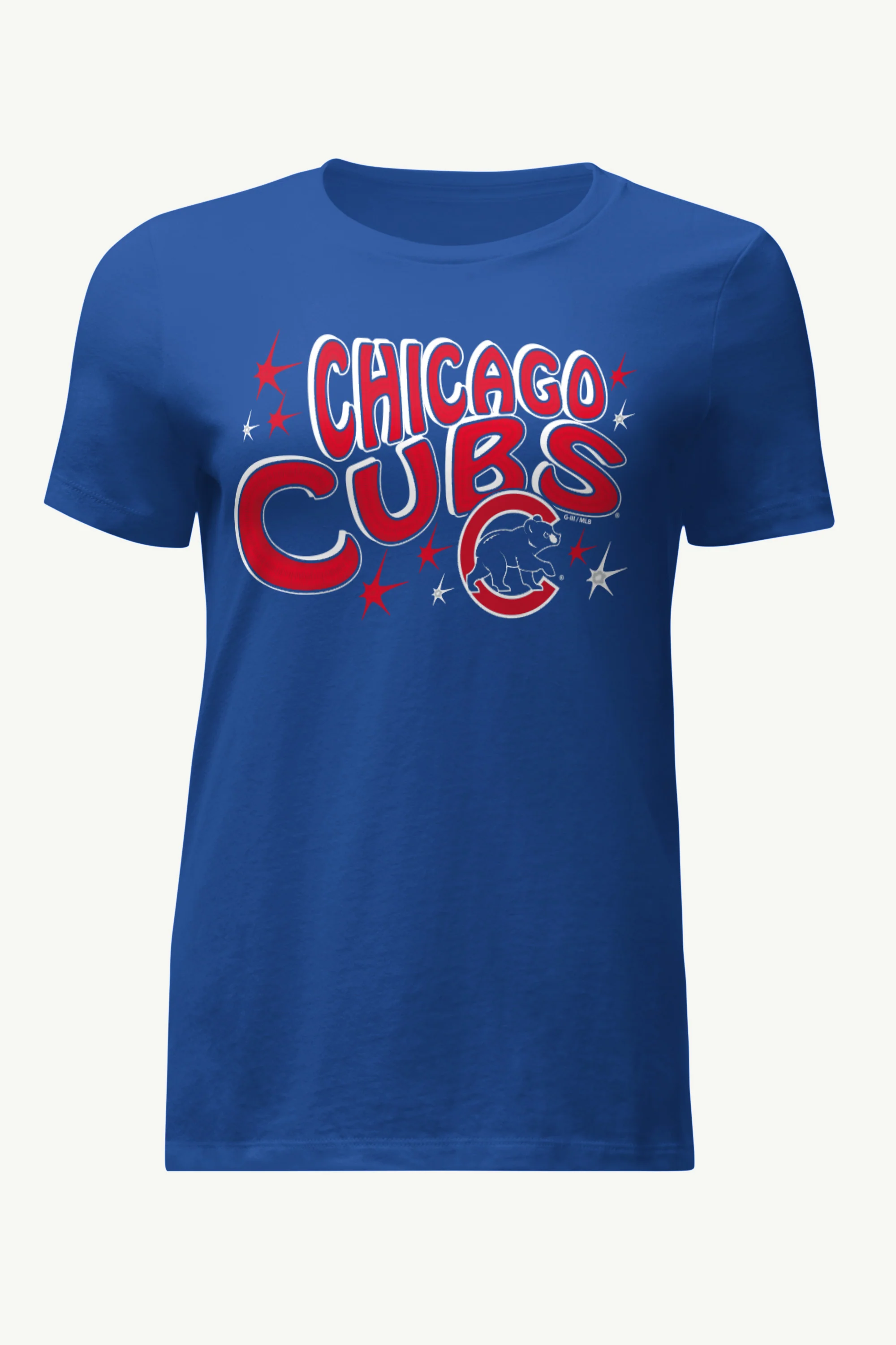WOMENS CHICAGO CUBS FIREWORKS T SHIRT