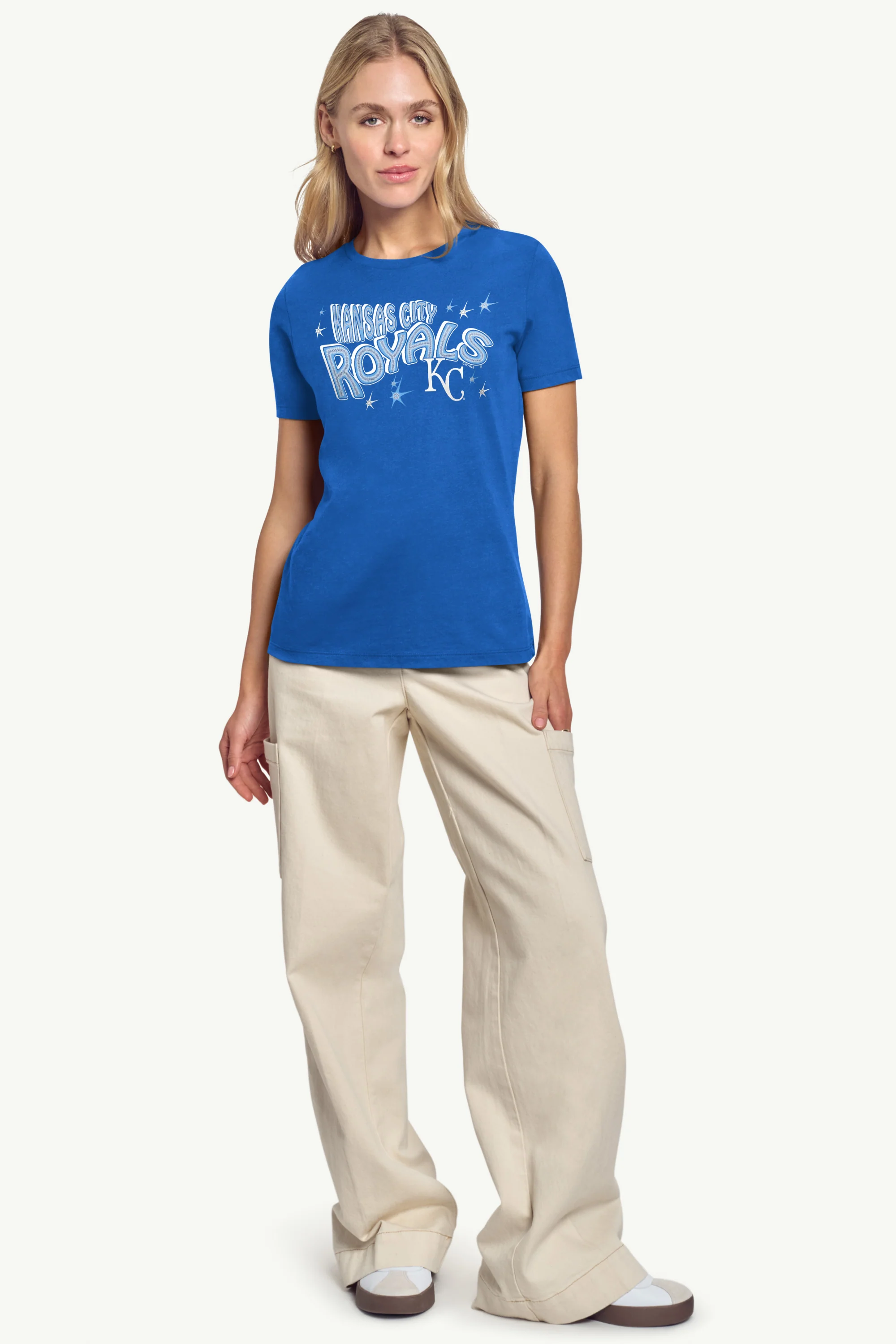 WOMENS KANSAS CITY ROYALS FIREWORKS T SHIRT - Image 7