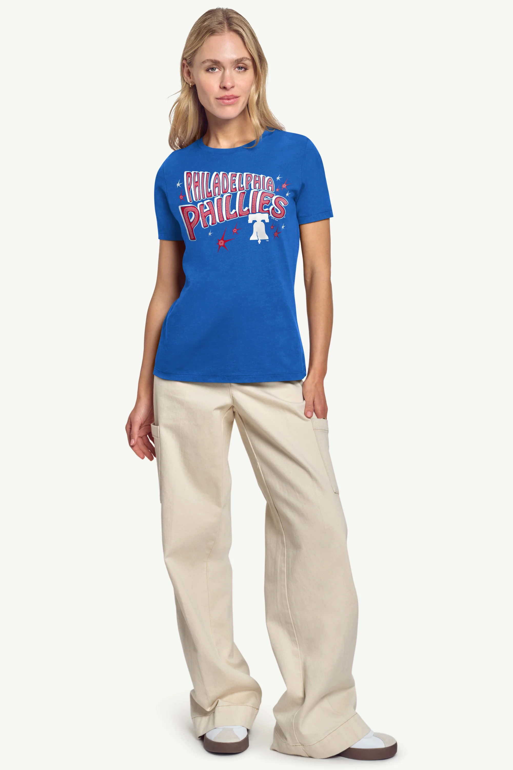 WOMENS PHILADELPHIA PHILLIES FIREWORKS T SHIRT - Image 3
