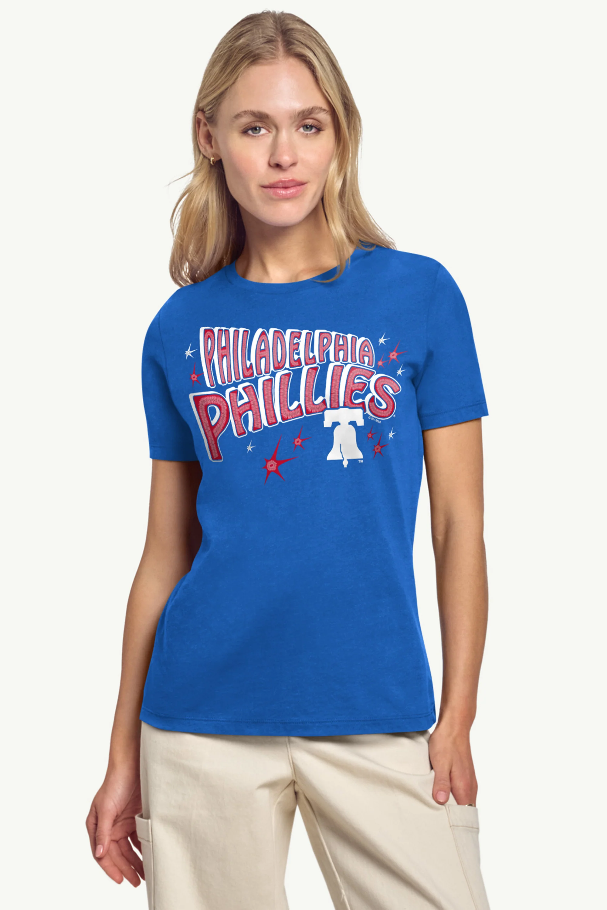WOMENS PHILADELPHIA PHILLIES FIREWORKS T SHIRT - Image 4