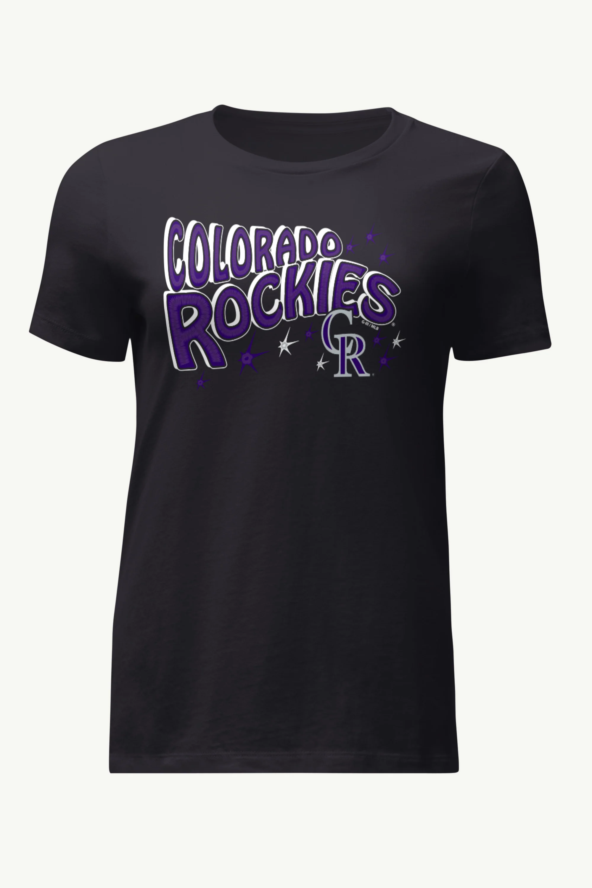 WOMENS COLORADO ROCKIES FIREWORKS T SHIRT