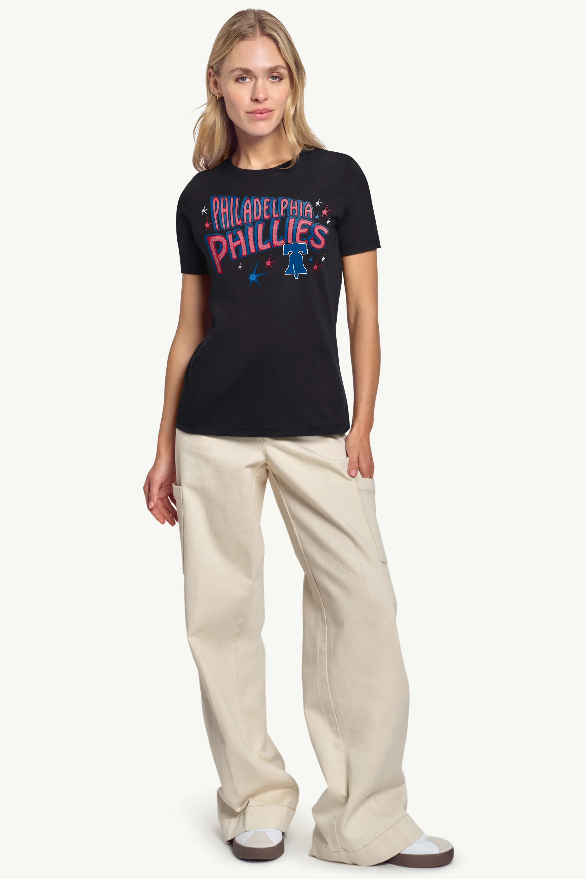 WOMENS PHILADELPHIA PHILLIES FIREWORKS T SHIRT - Image 4