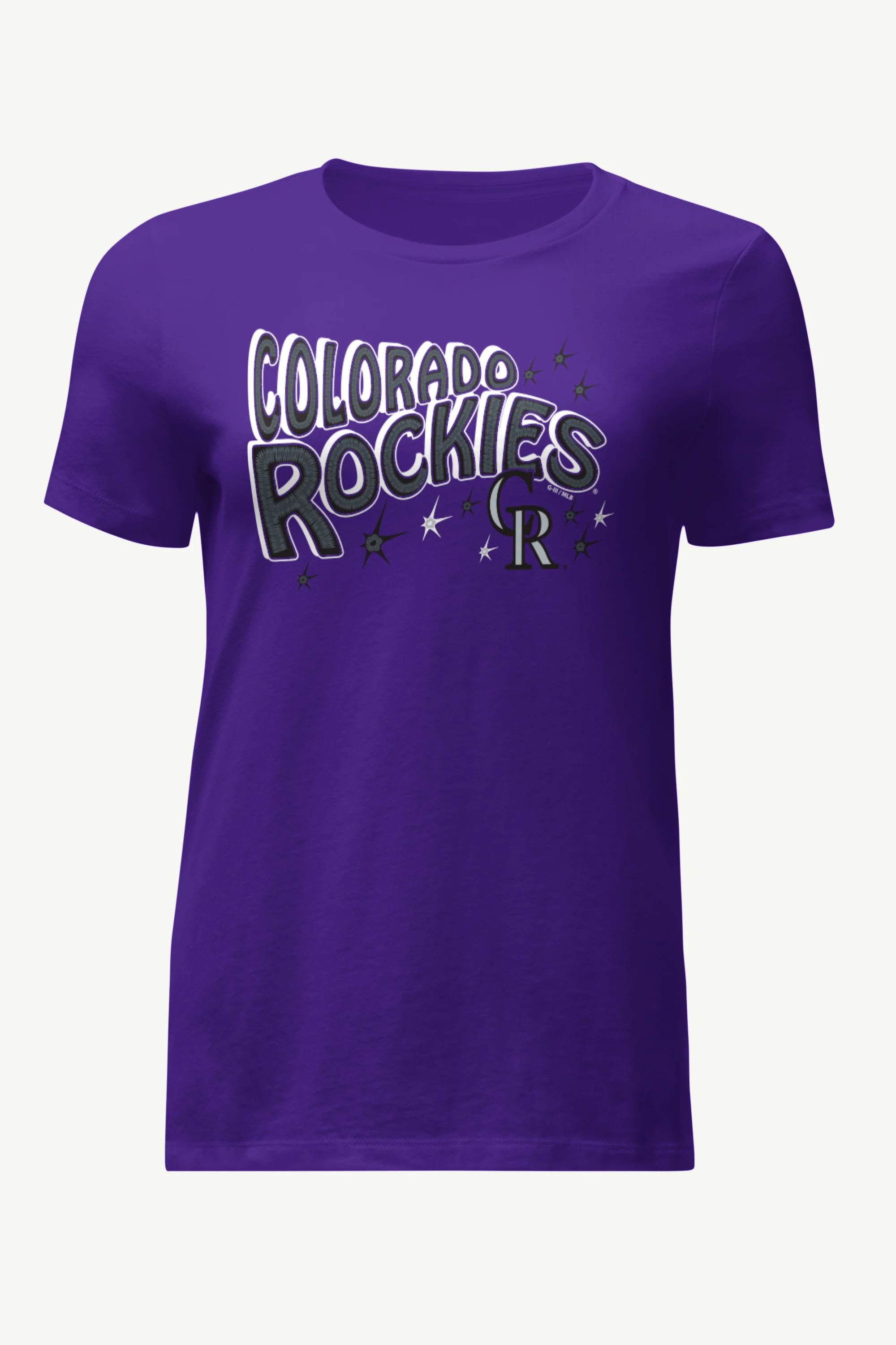 WOMENS COLORADO ROCKIES FIREWORKS T SHIRT
