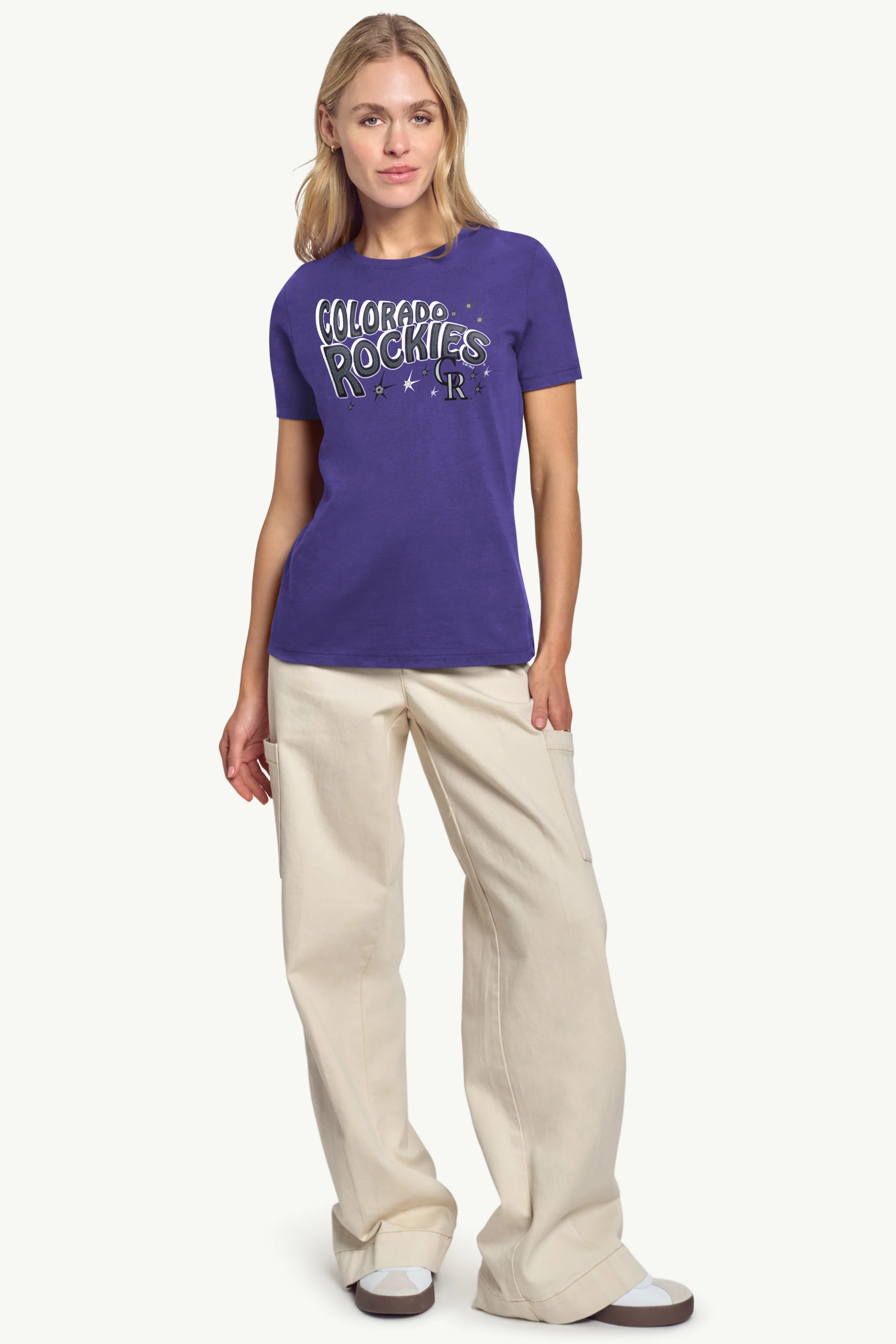 WOMENS COLORADO ROCKIES FIREWORKS T SHIRT - Image 4