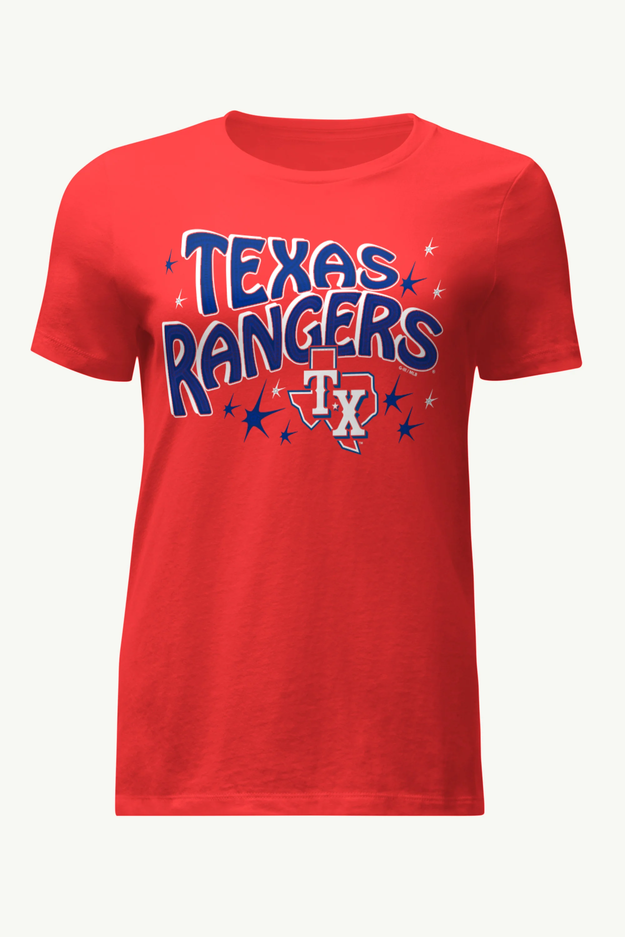 WOMENS TEXAS RANGERS FIREWORKS T SHIRT