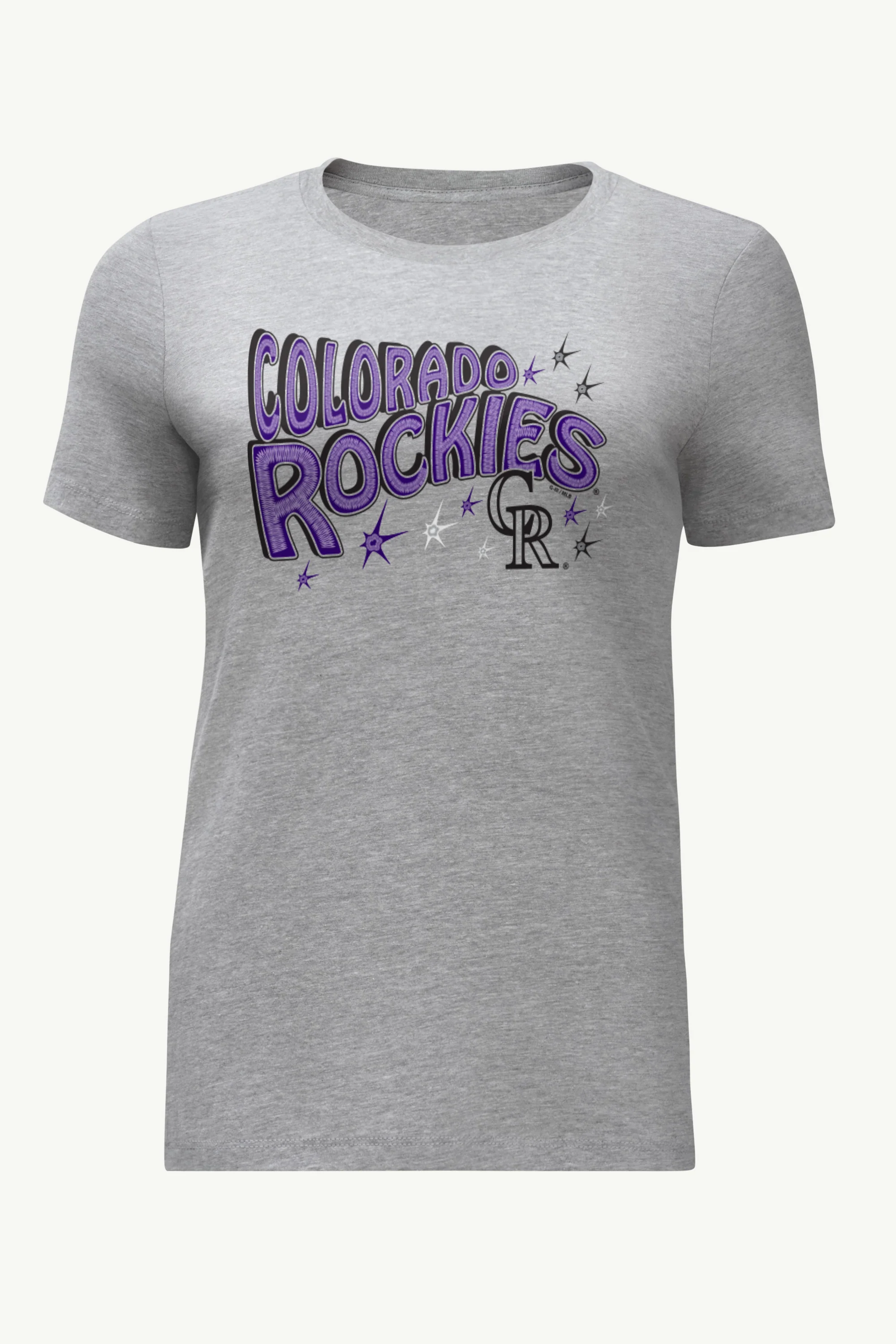 WOMENS COLORADO ROCKIES FIREWORKS T SHIRT